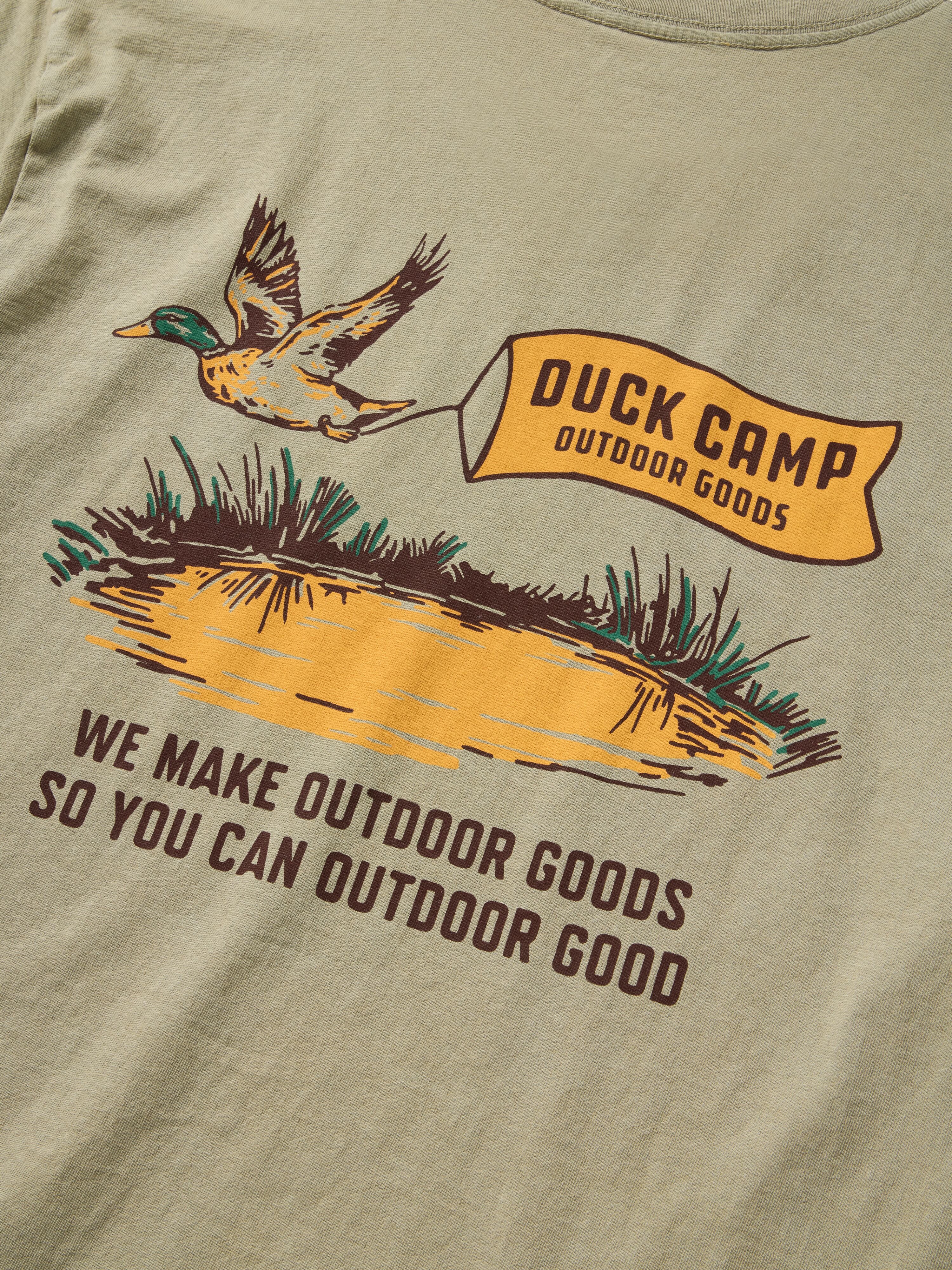 Banner Day T-Shirt - Vintage Khaki