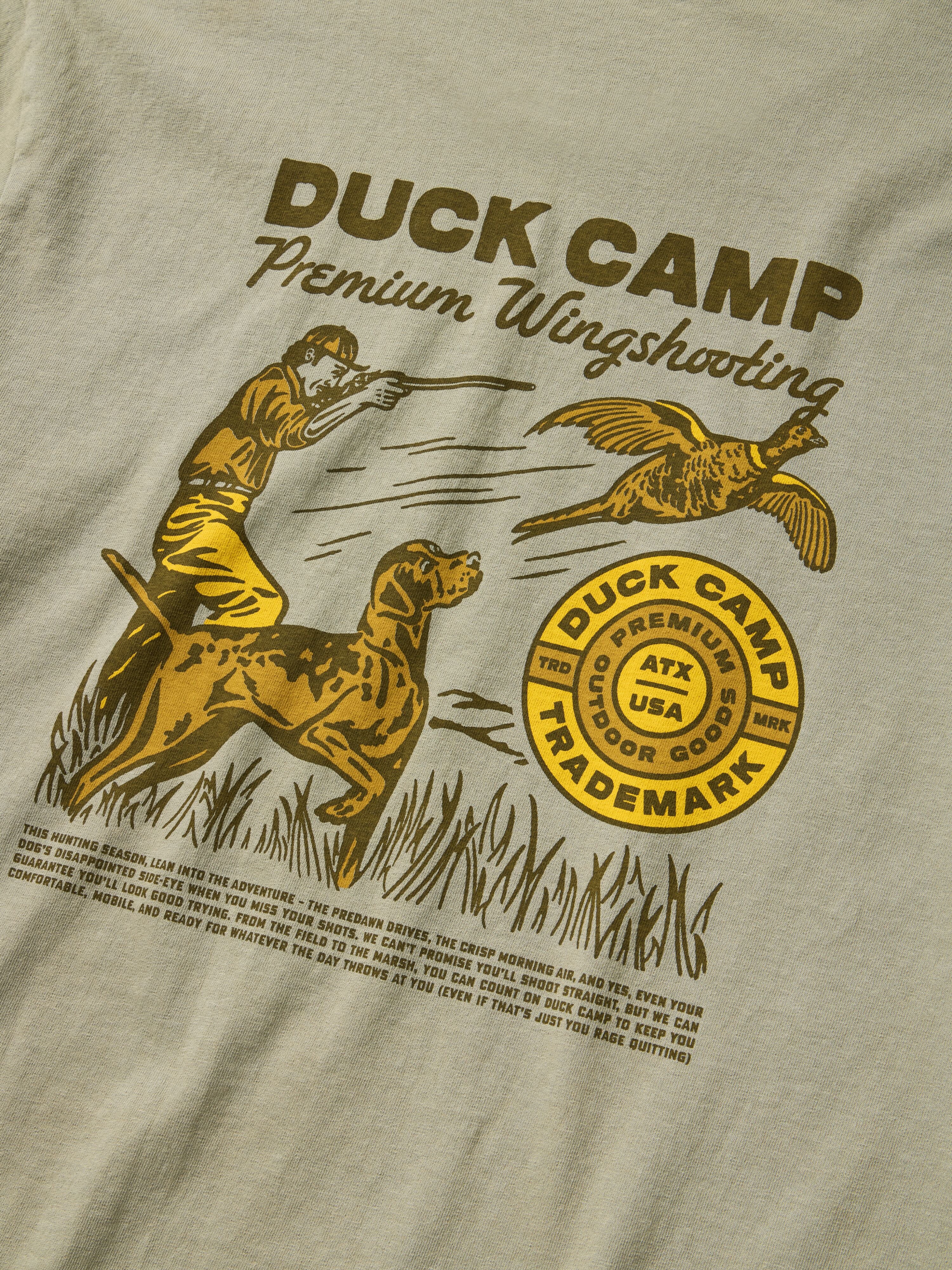 Brass Shot T-Shirt - Vintage Khaki
