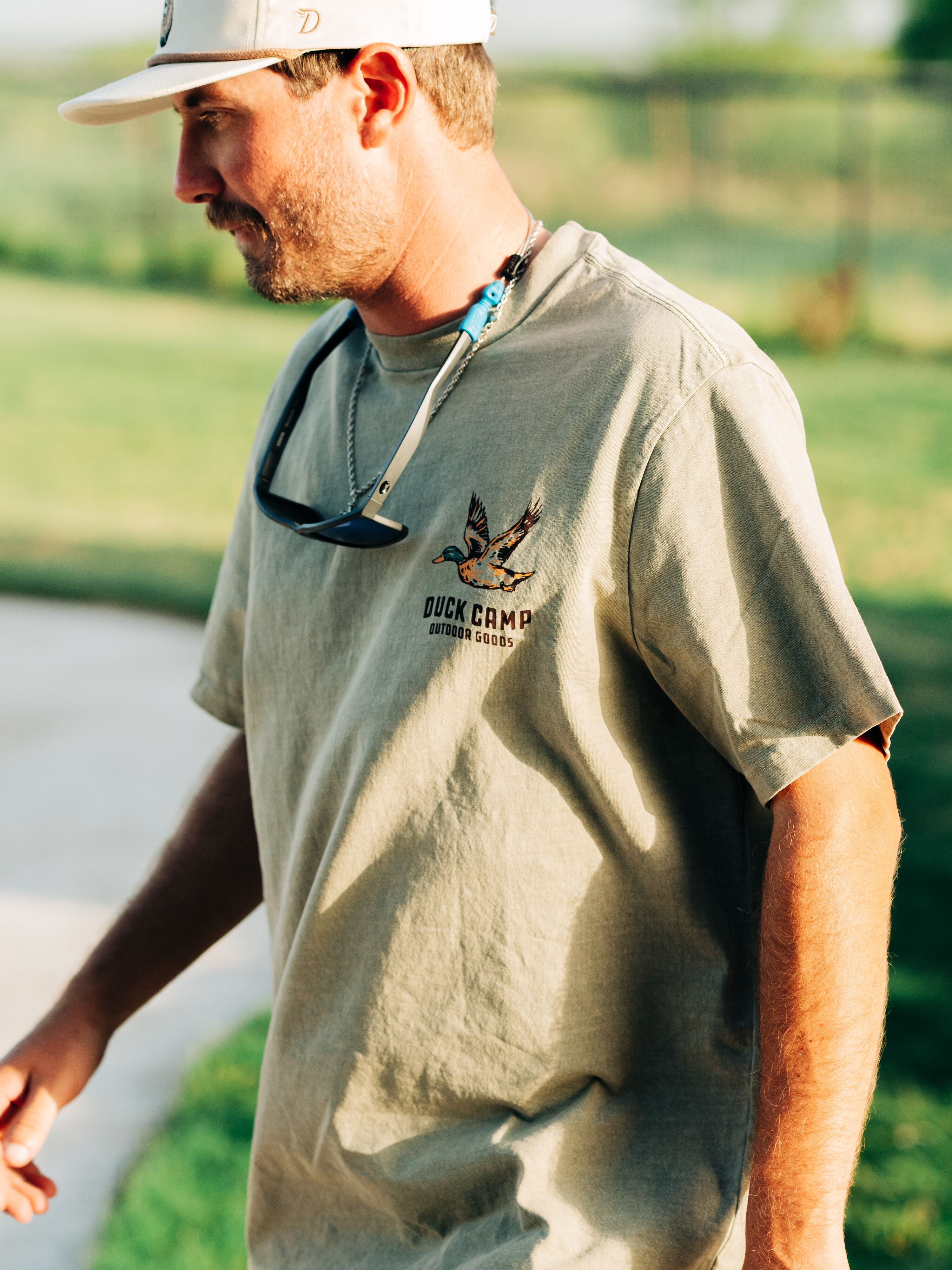 Banner Day T-Shirt - Vintage Khaki