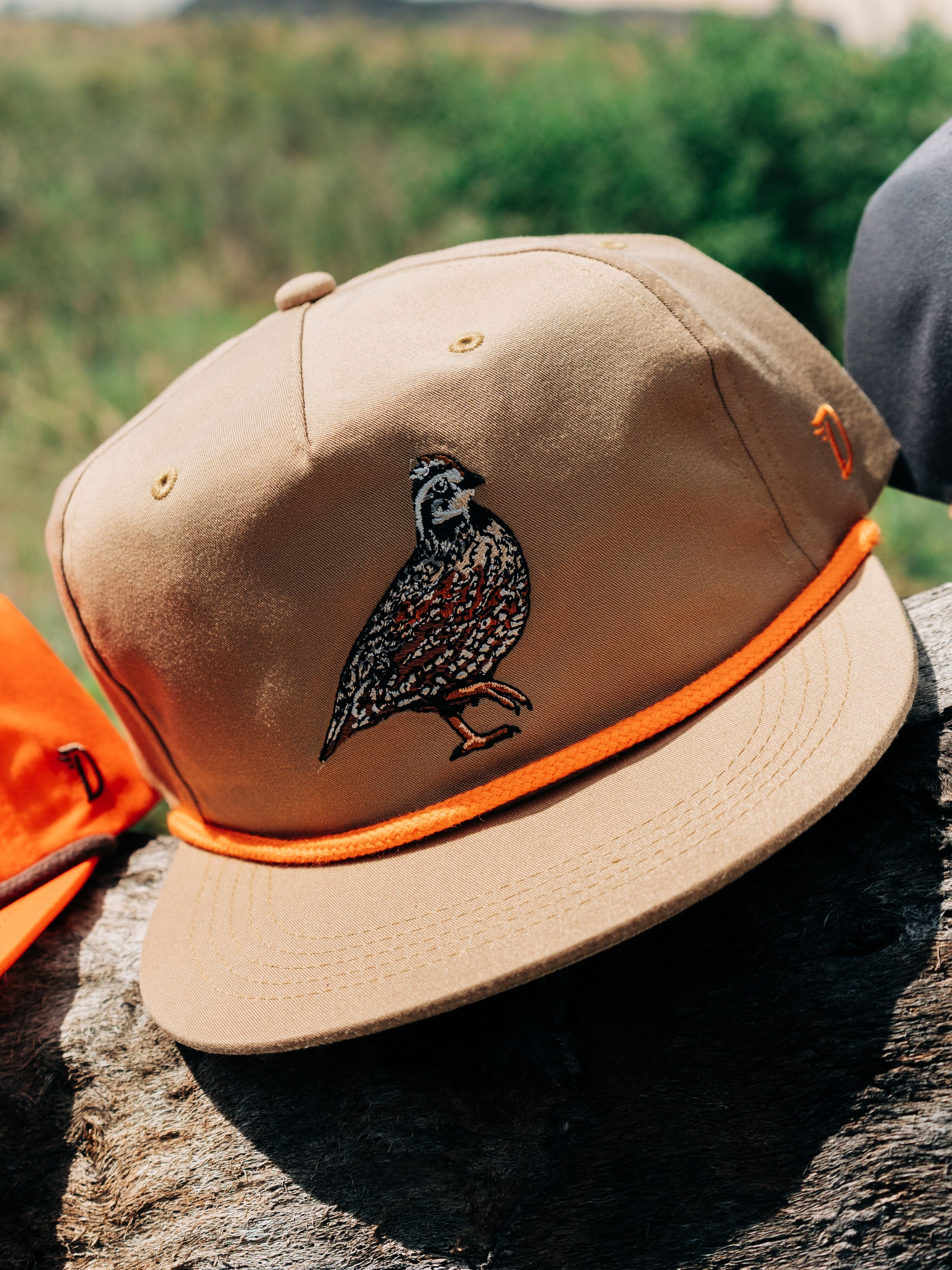 Bobwhite Quail Hat - Wheat