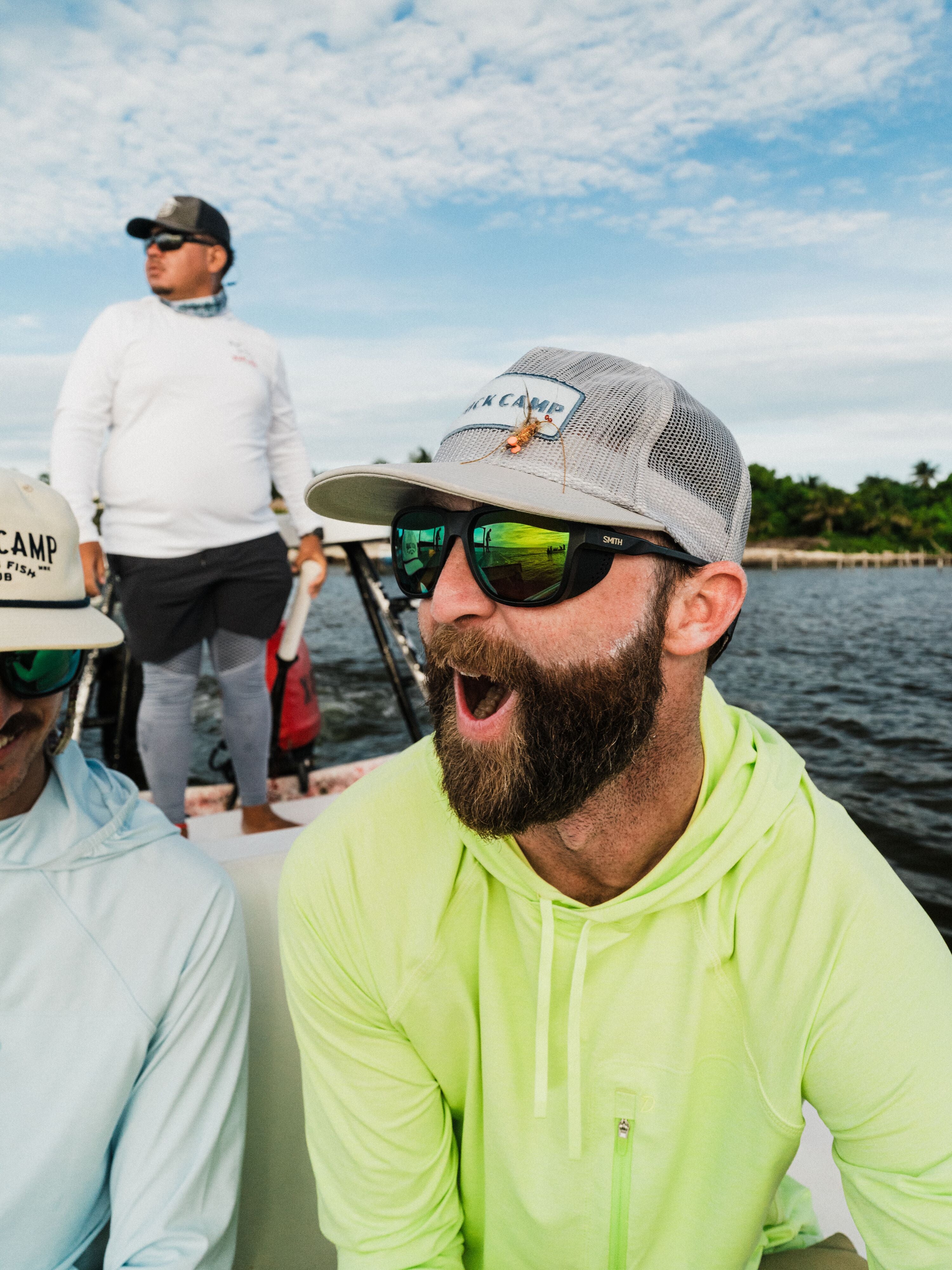 Outfitter Fly Patch Gulf Trucker Hat - Highrise