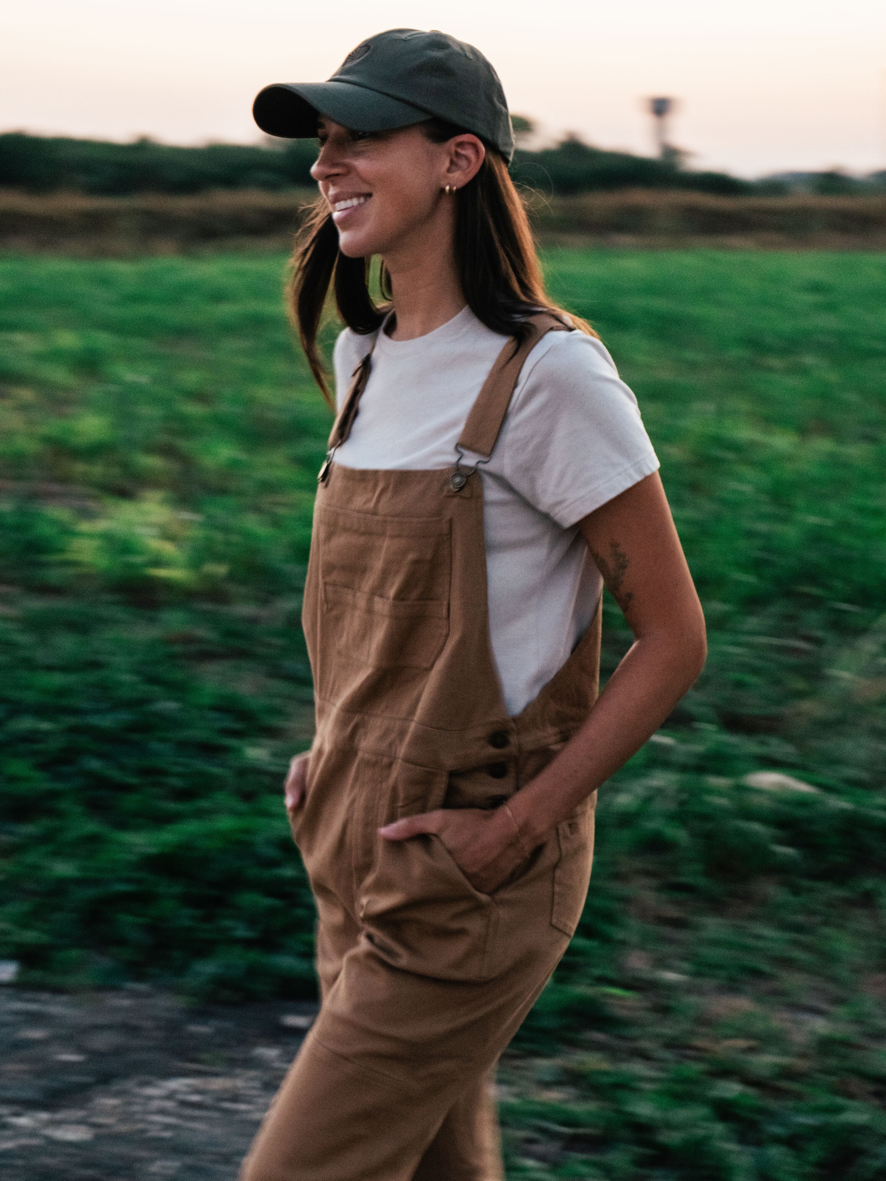 W's Brush Overalls - Wheat