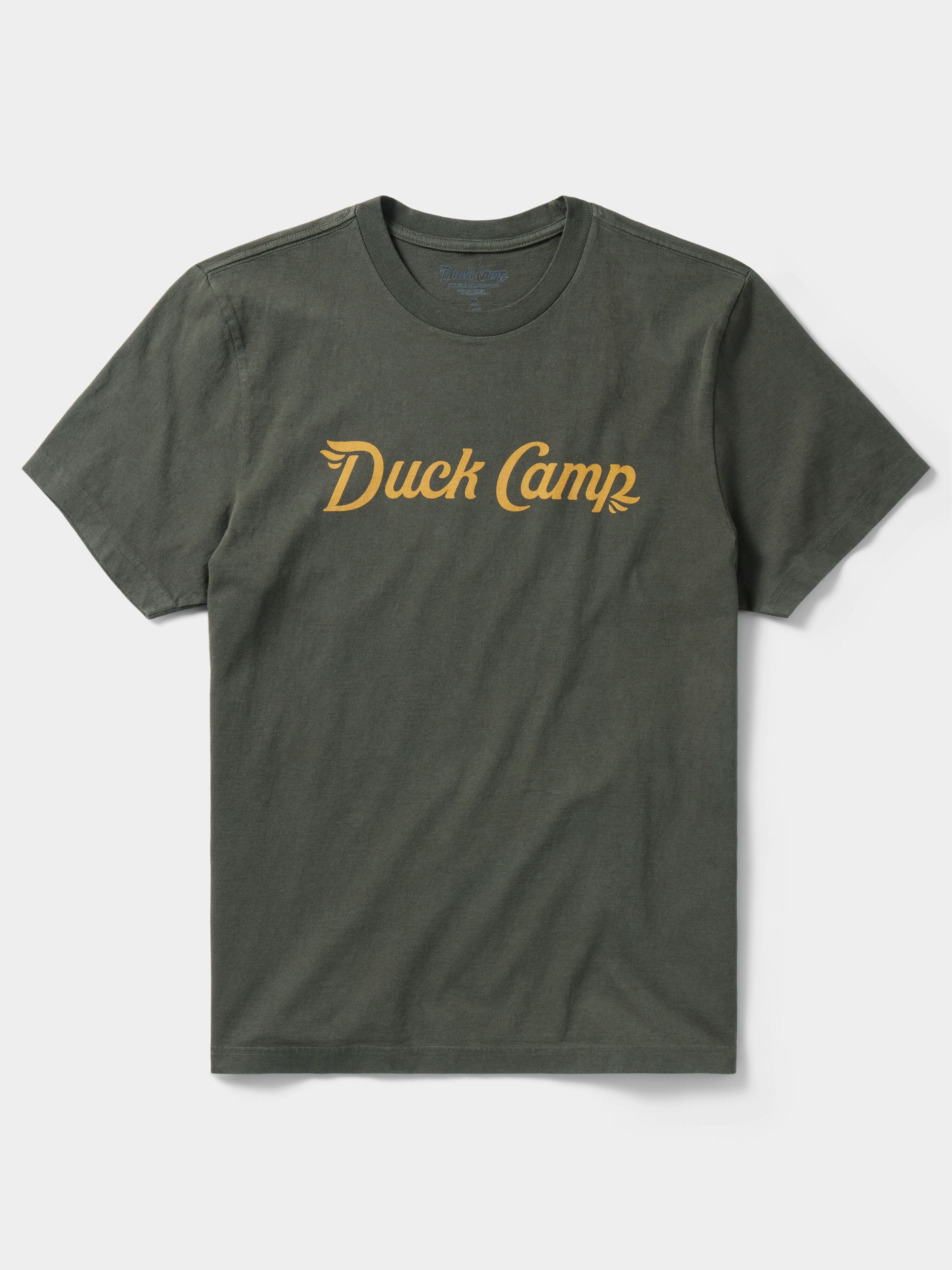 Duck Camp Logo T-Shirt - Raven