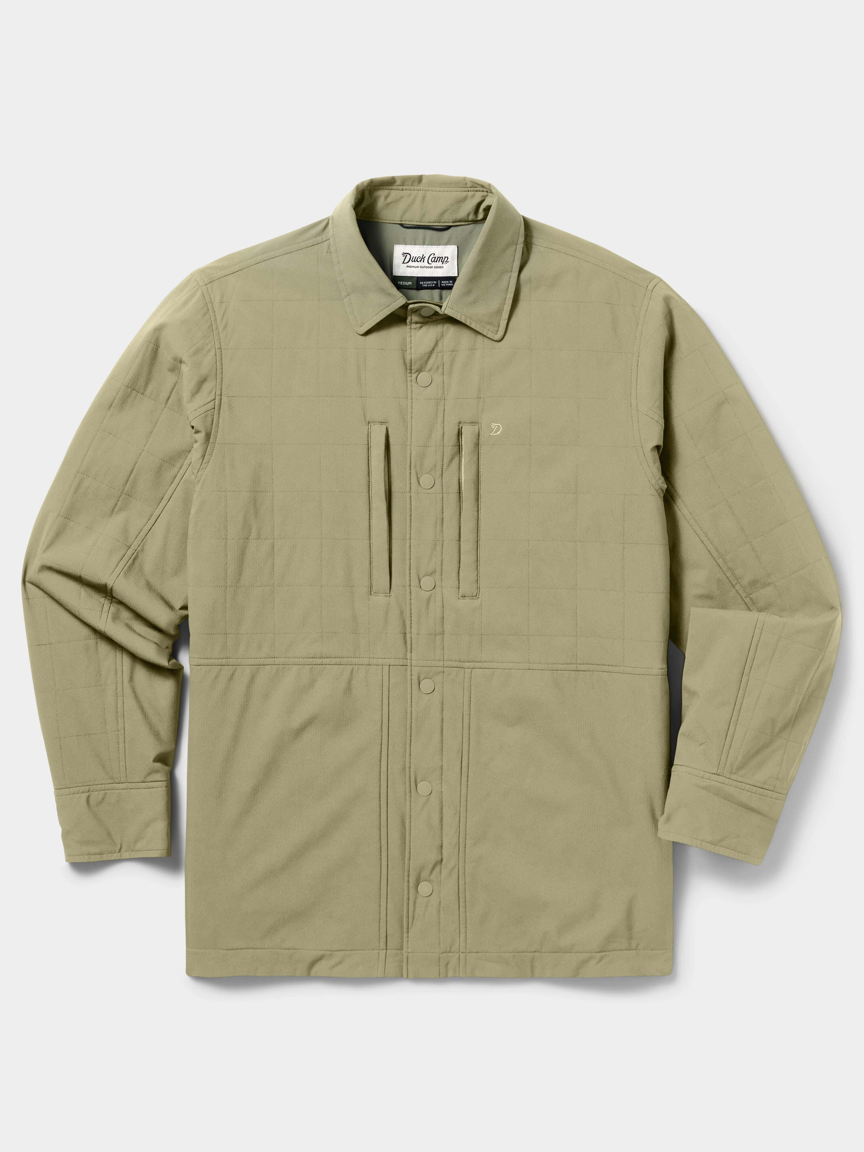 M's Airflow Insulated LT Shacket - Sagebrush
