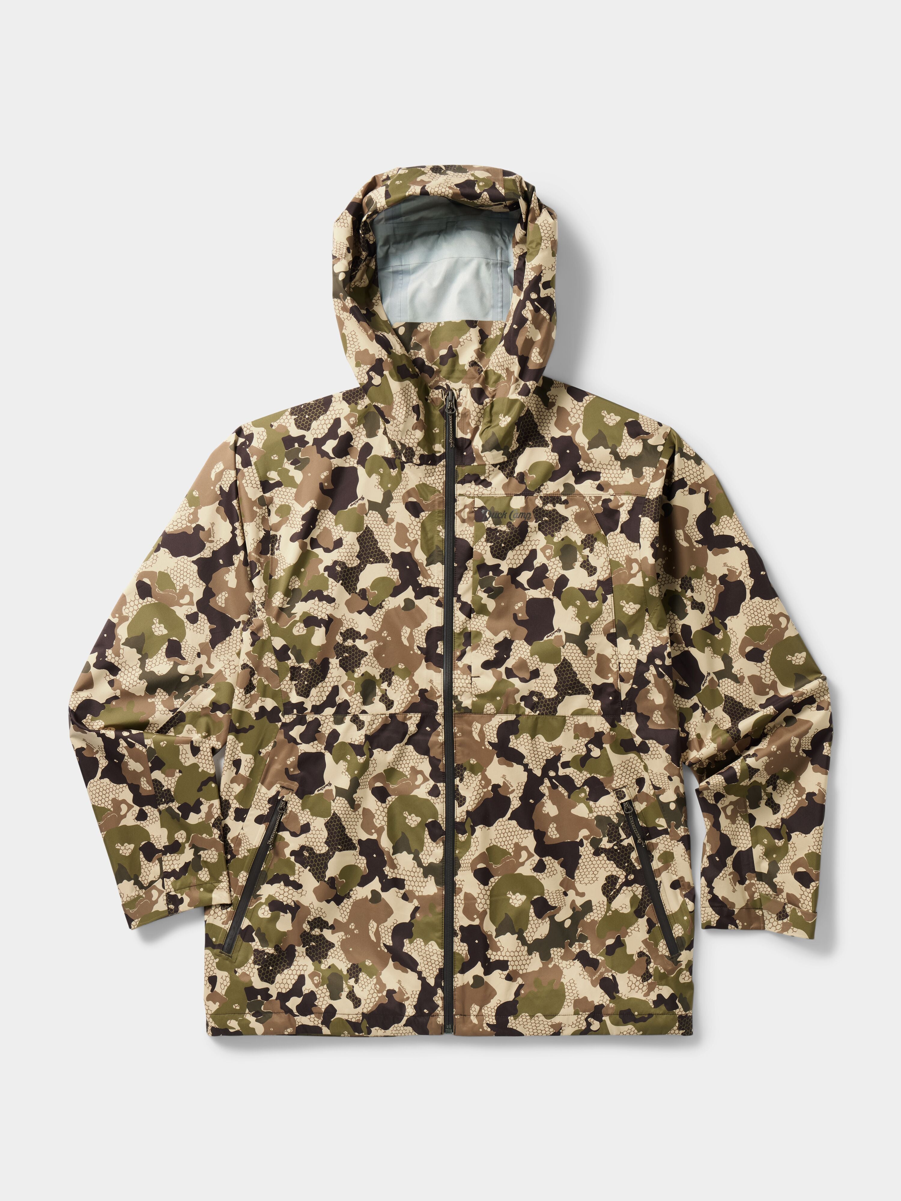 Men's 3L Packable Rain Shell - Wetland