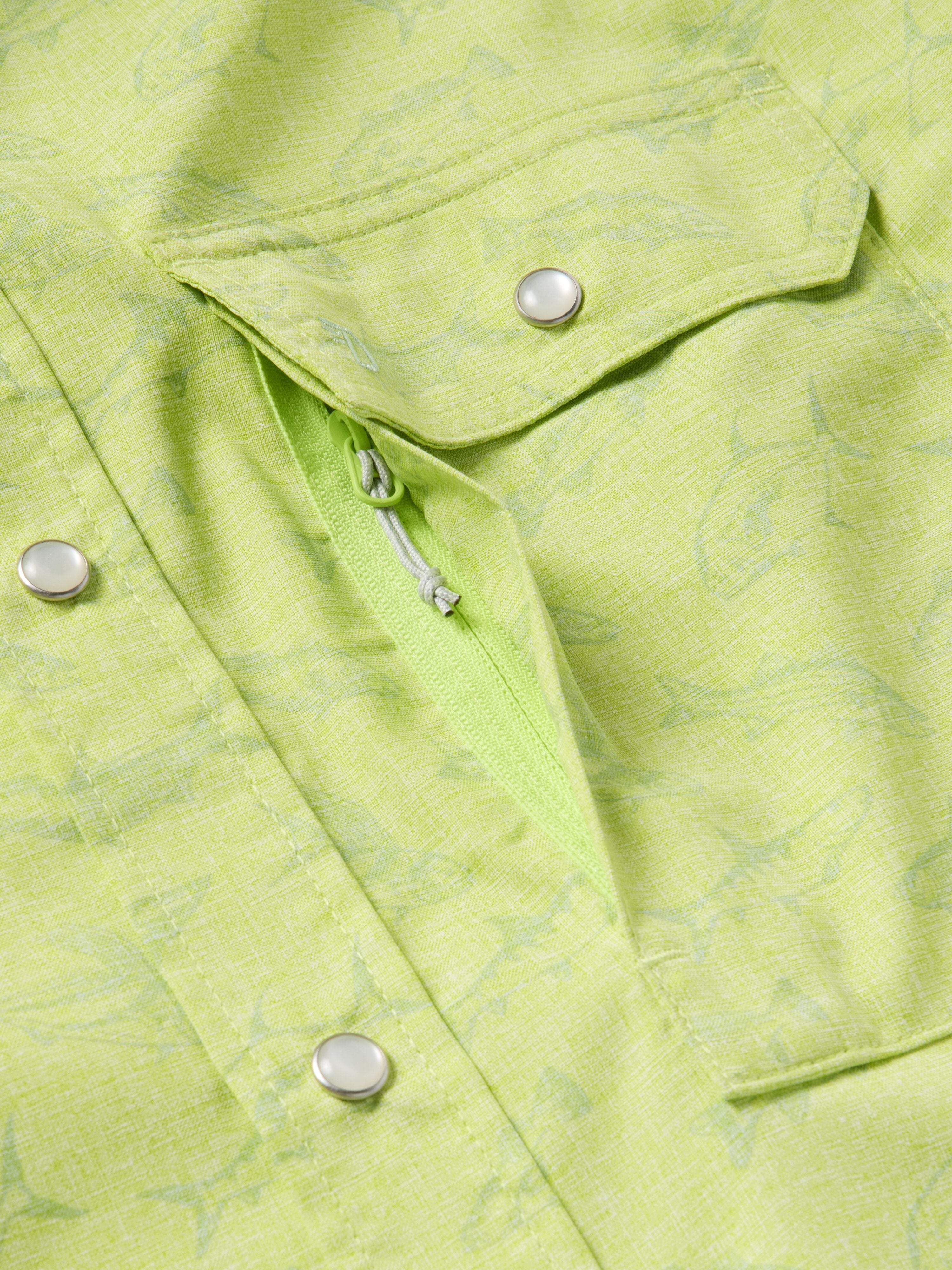 Men's Brrr® Performance Shirt Short Sleeve - Islet Coastal Frenzy
