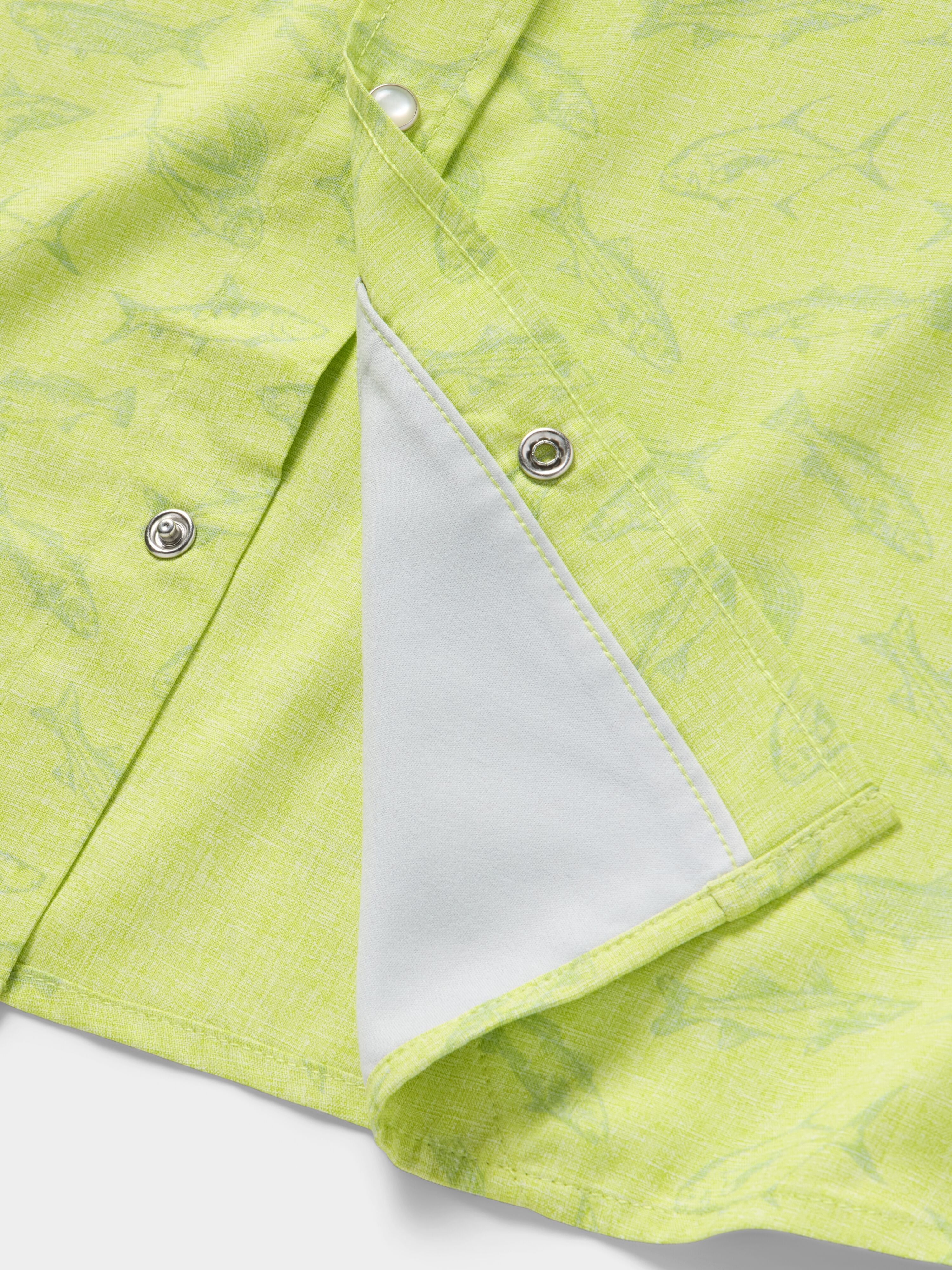 Men's Brrr® Performance Shirt Short Sleeve - Islet Coastal Frenzy