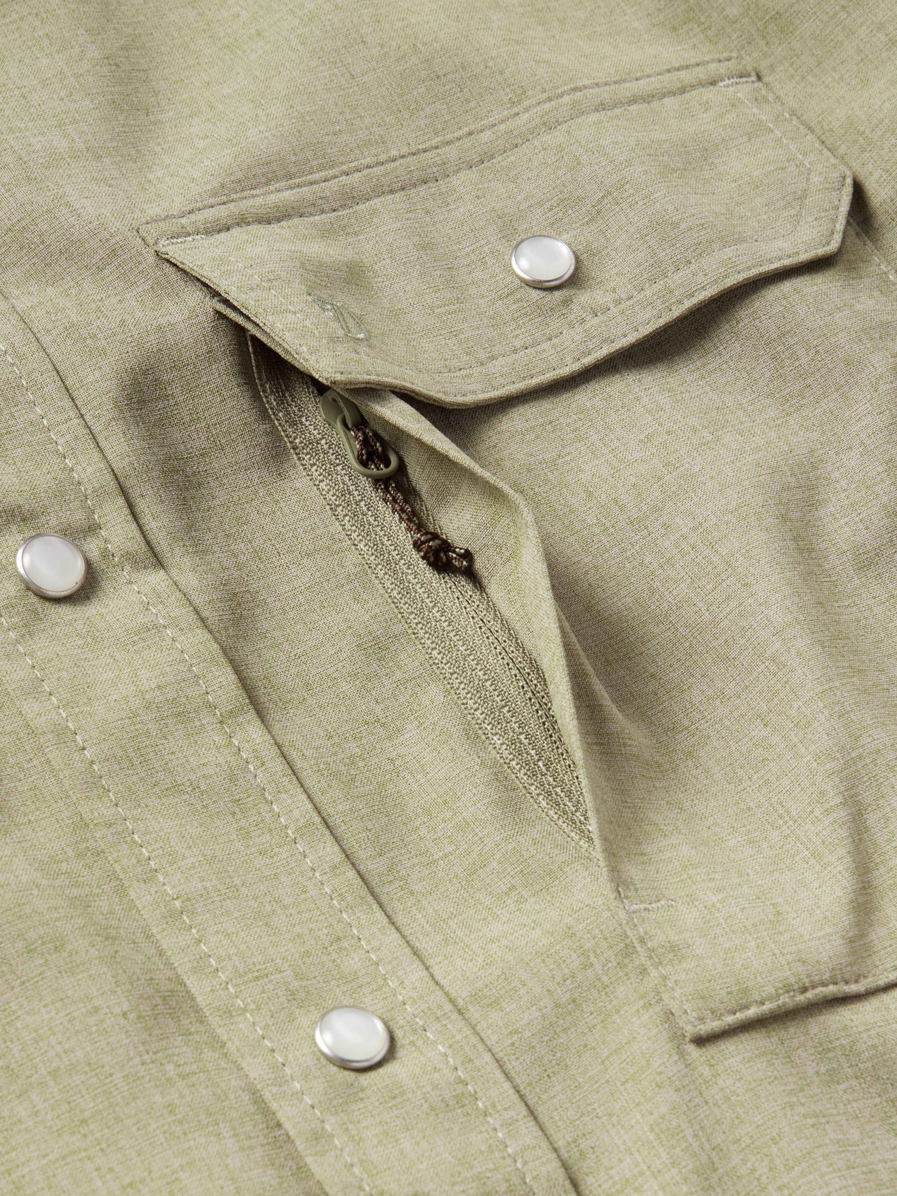 Men's Brrr® Performance Shirt Short Sleeve - Sagebrush