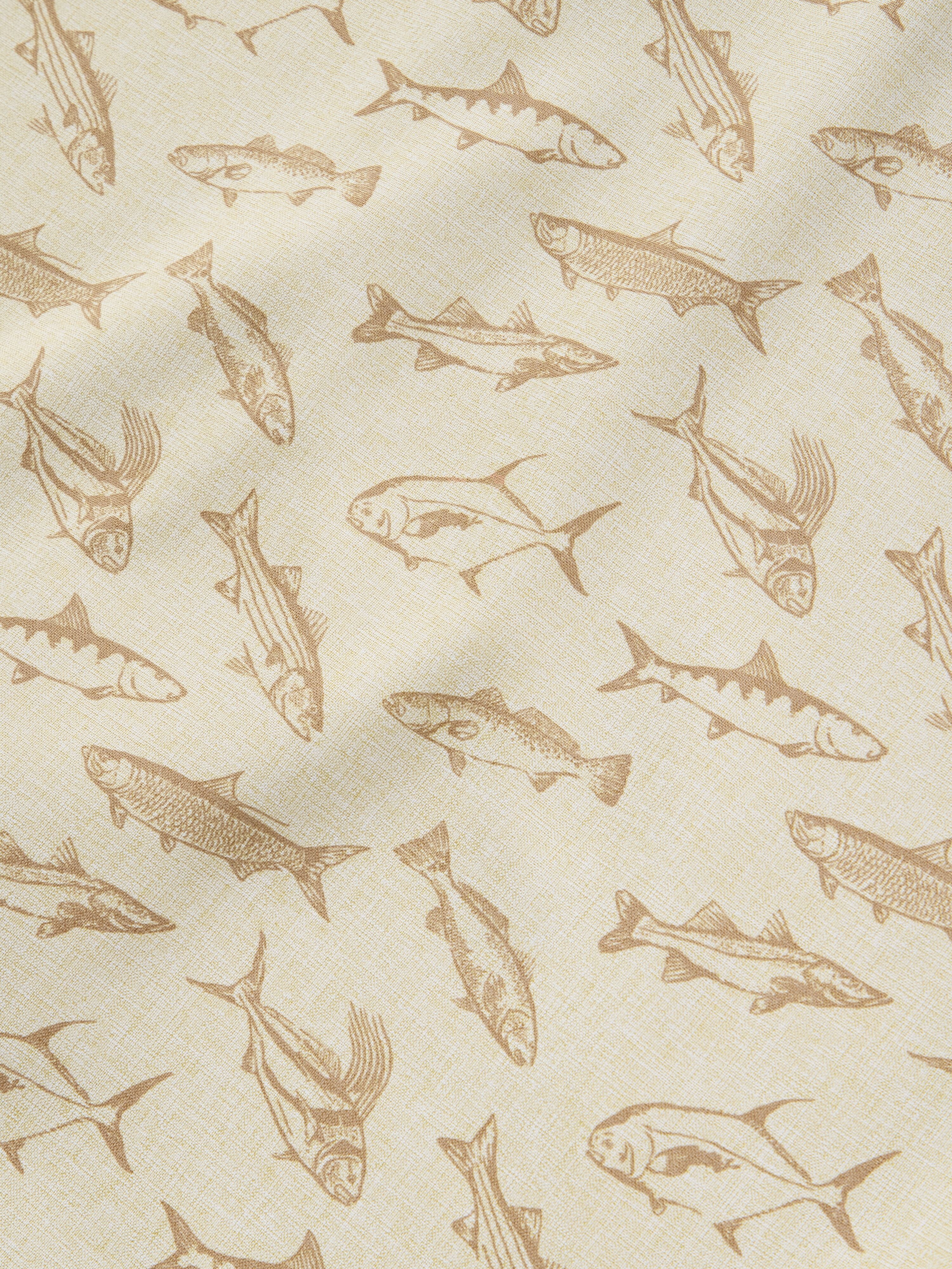 Men's Brrr® Performance Shirt Short Sleeve - Sand Dollar Coastal Frenzy