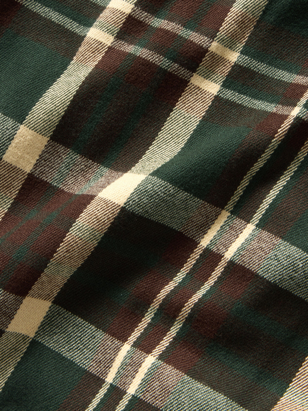 Men's Camp Shirt - Hobson Plaid Thyme