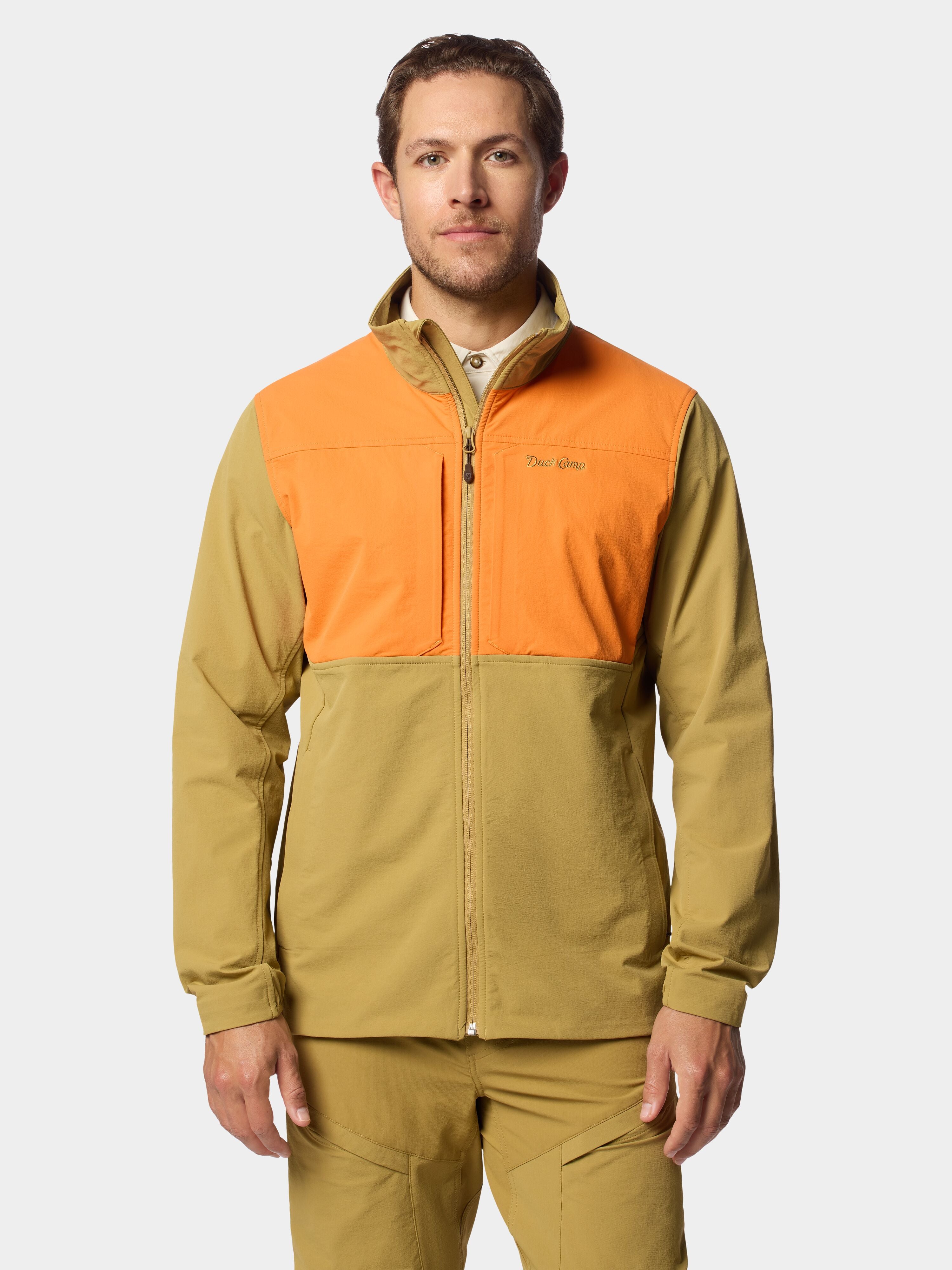Men's Field Tech Jacket - Wheat / Blaze