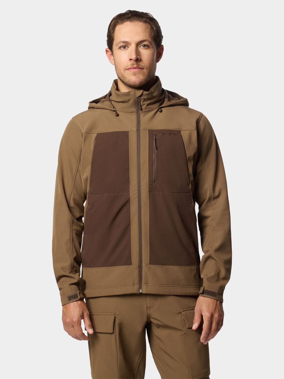 Men's Terrain Guard Softshell Hoodie - Pin Oak