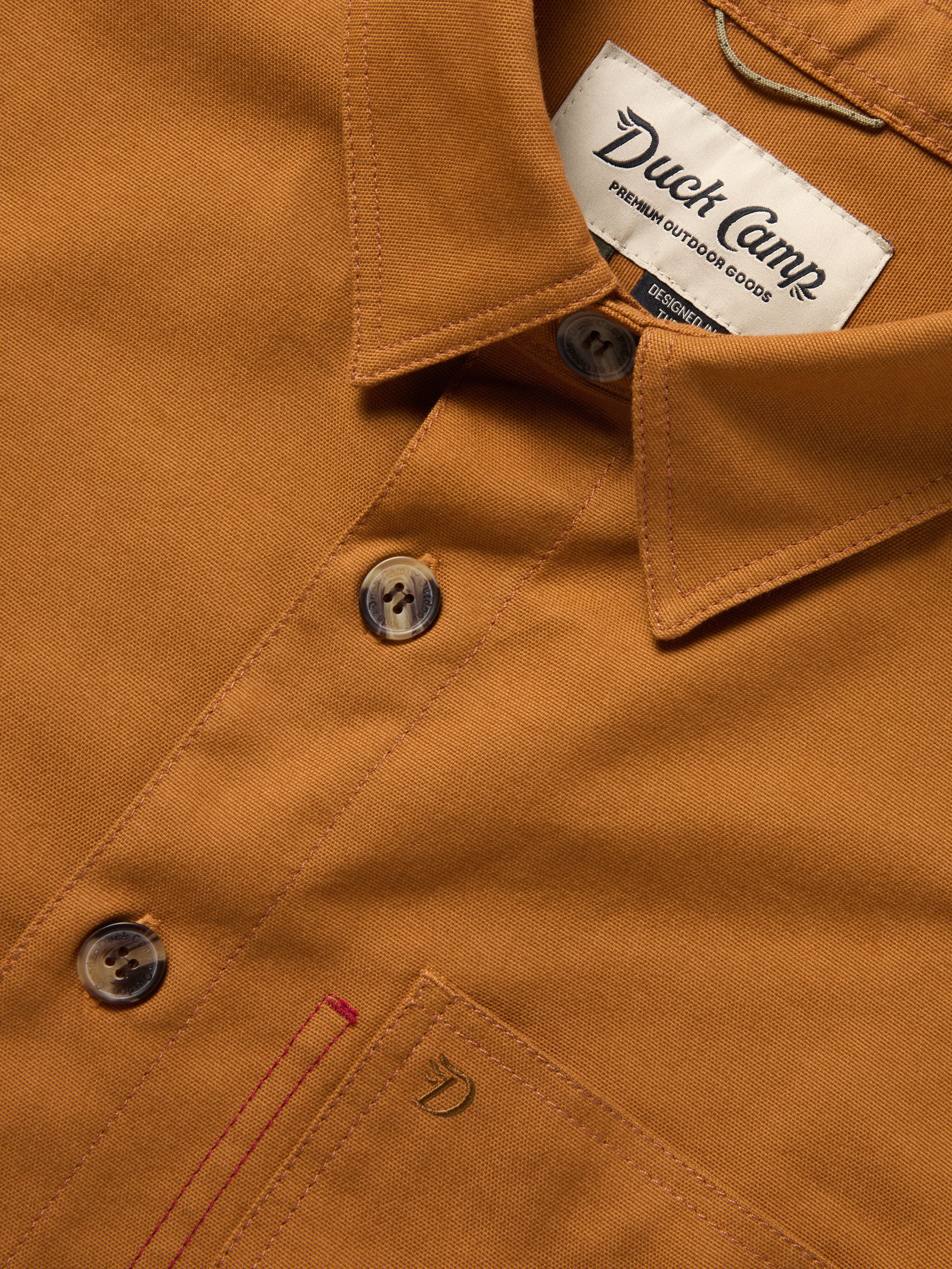 M's Brrr® Lightweight Brush Overshirt - Coastal Copper