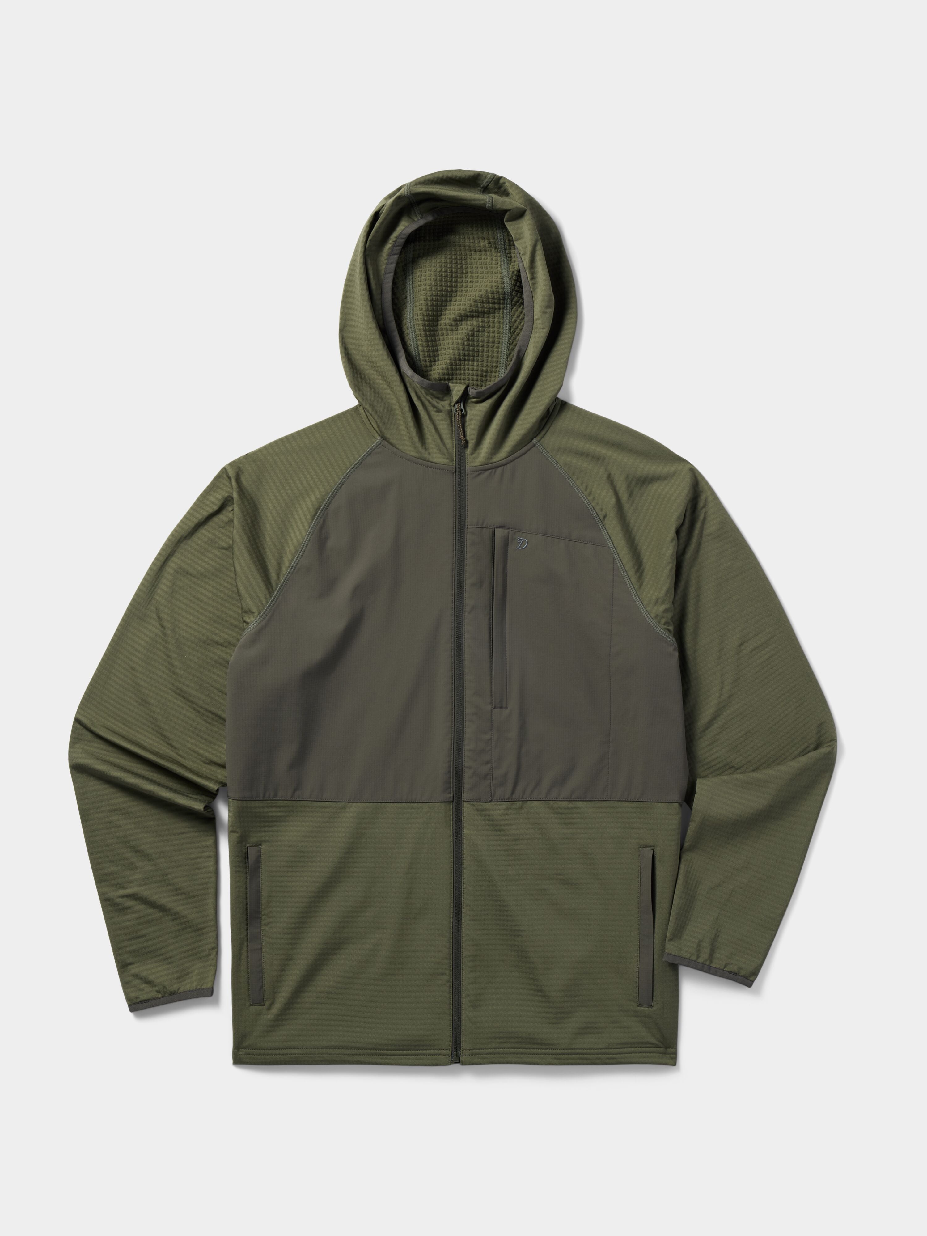 M's Lightweight Grid Tech Fleece Full Zip