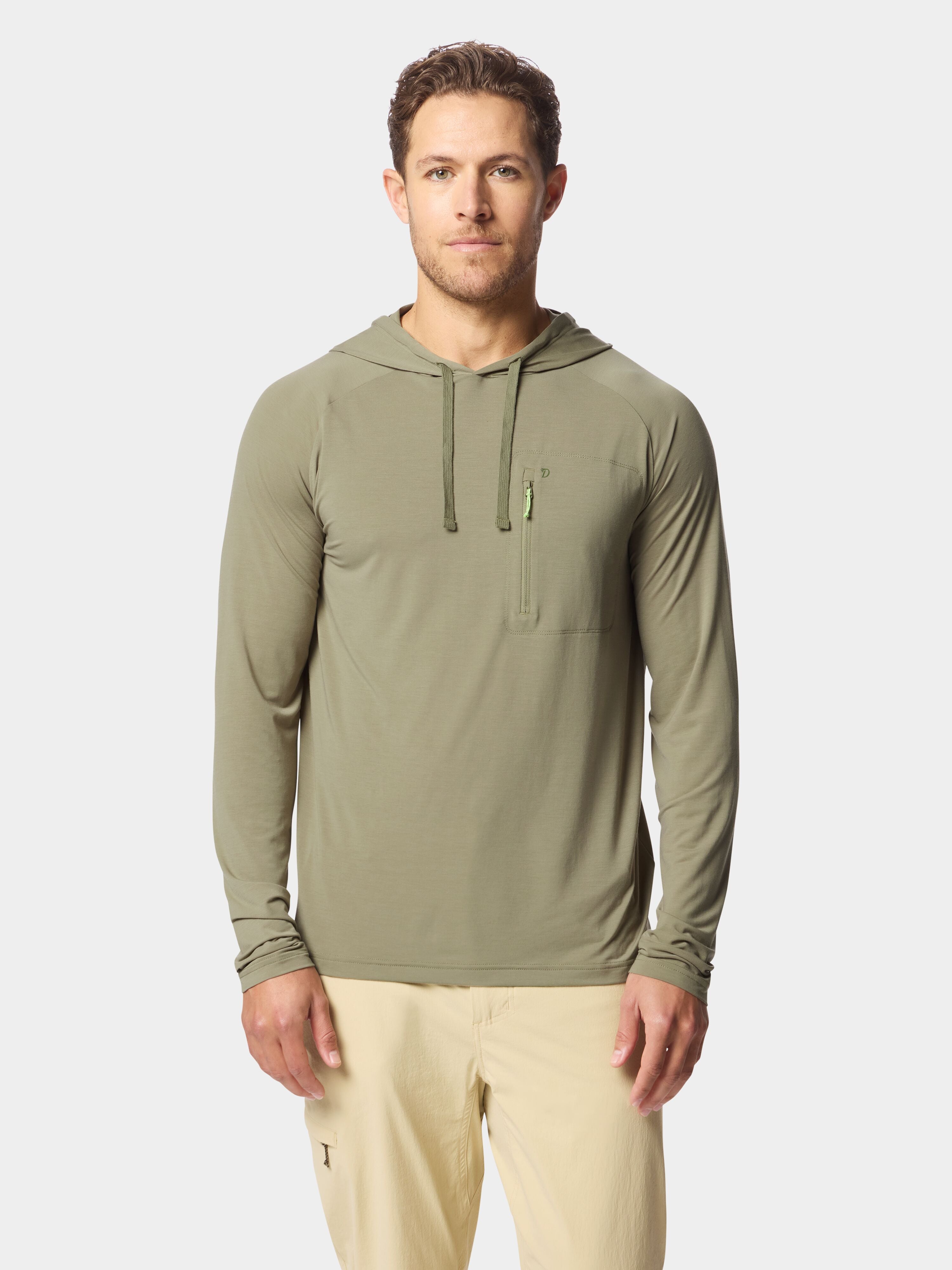 M's Lightweight Performance drirelease® Hoodie - Sagebrush