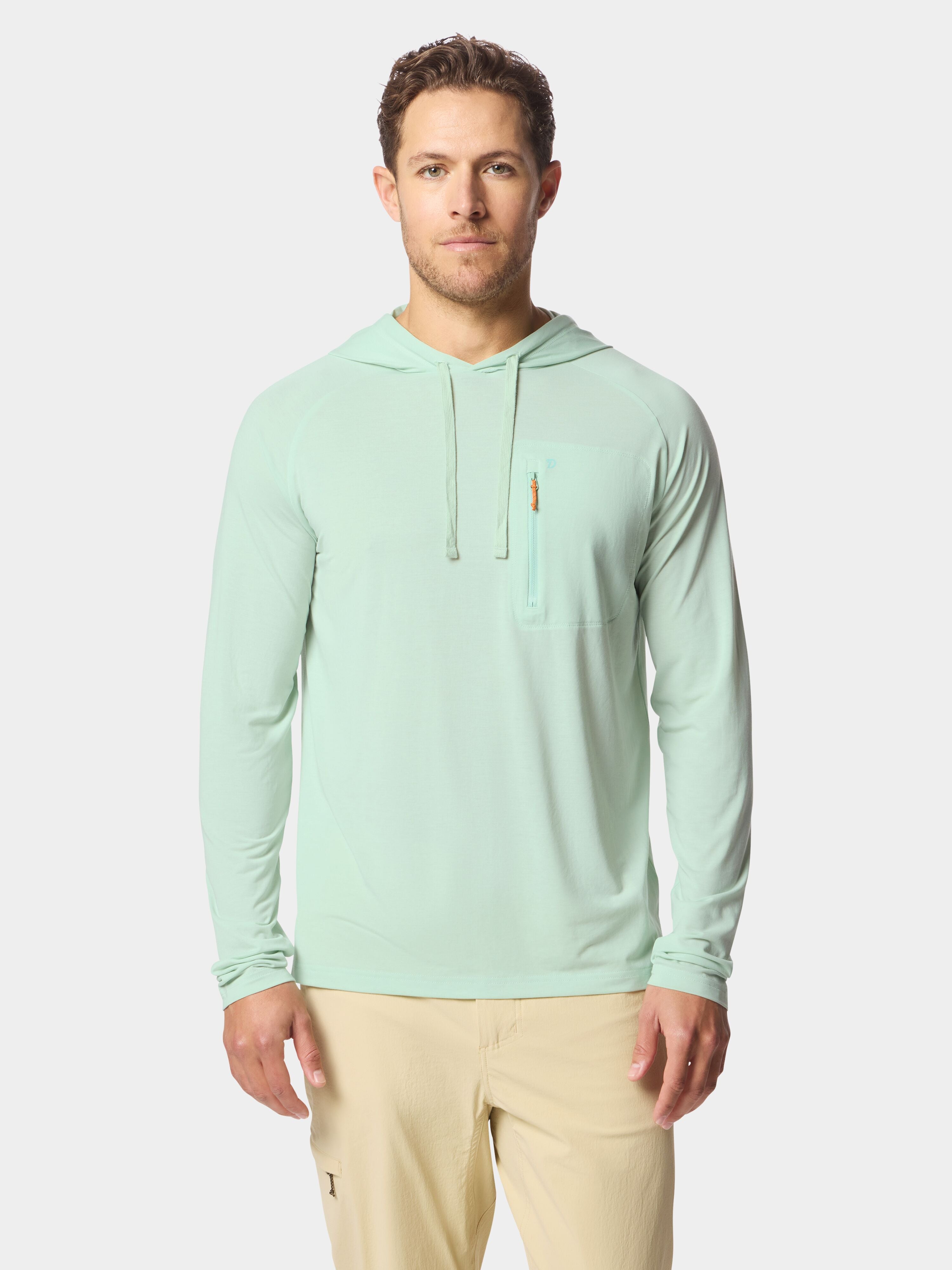 M's Lightweight Performance drirelease® Hoodie - Sea Foam