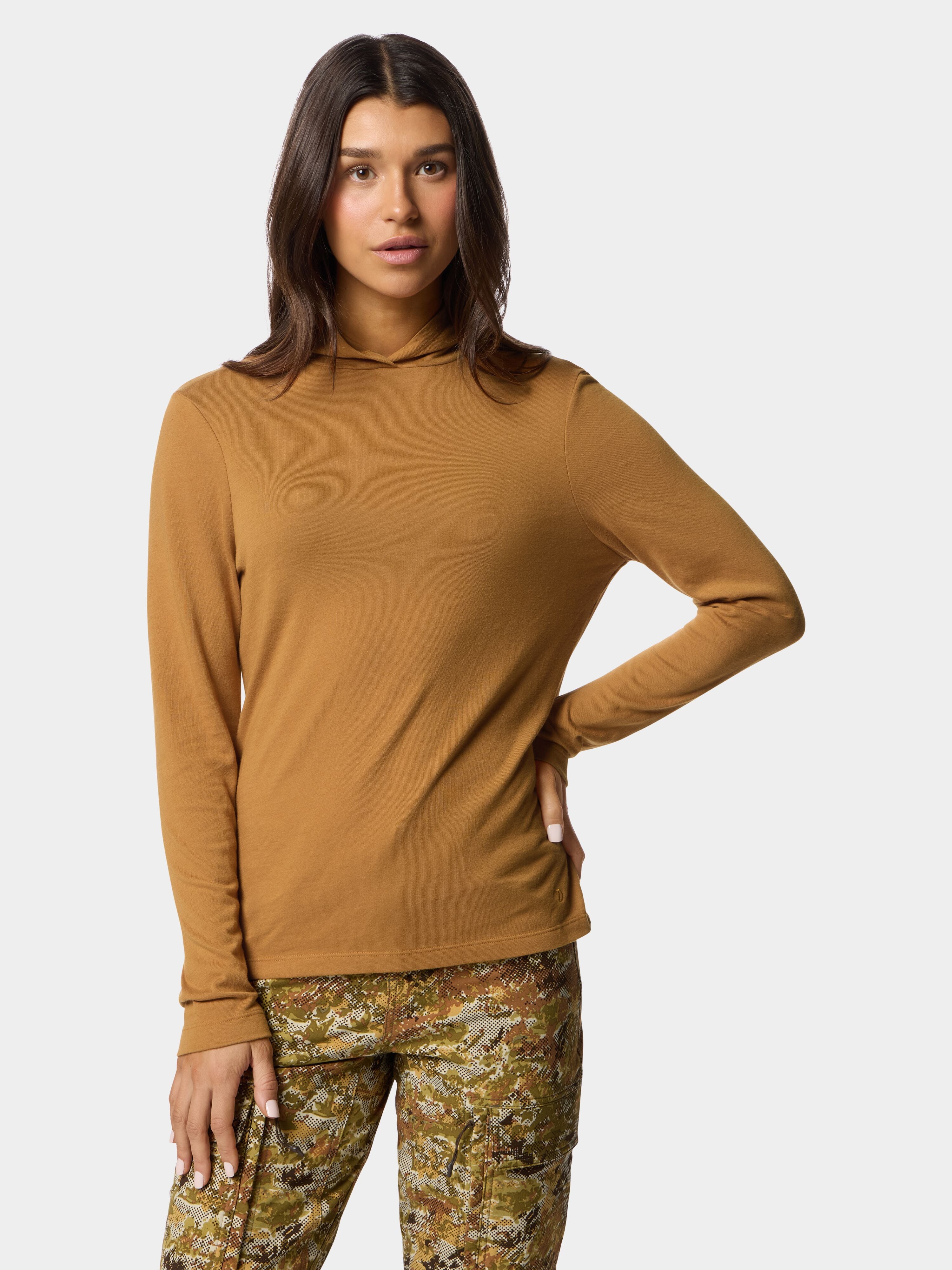 W's Essential drirelease® Hoodie - Coastal Copper