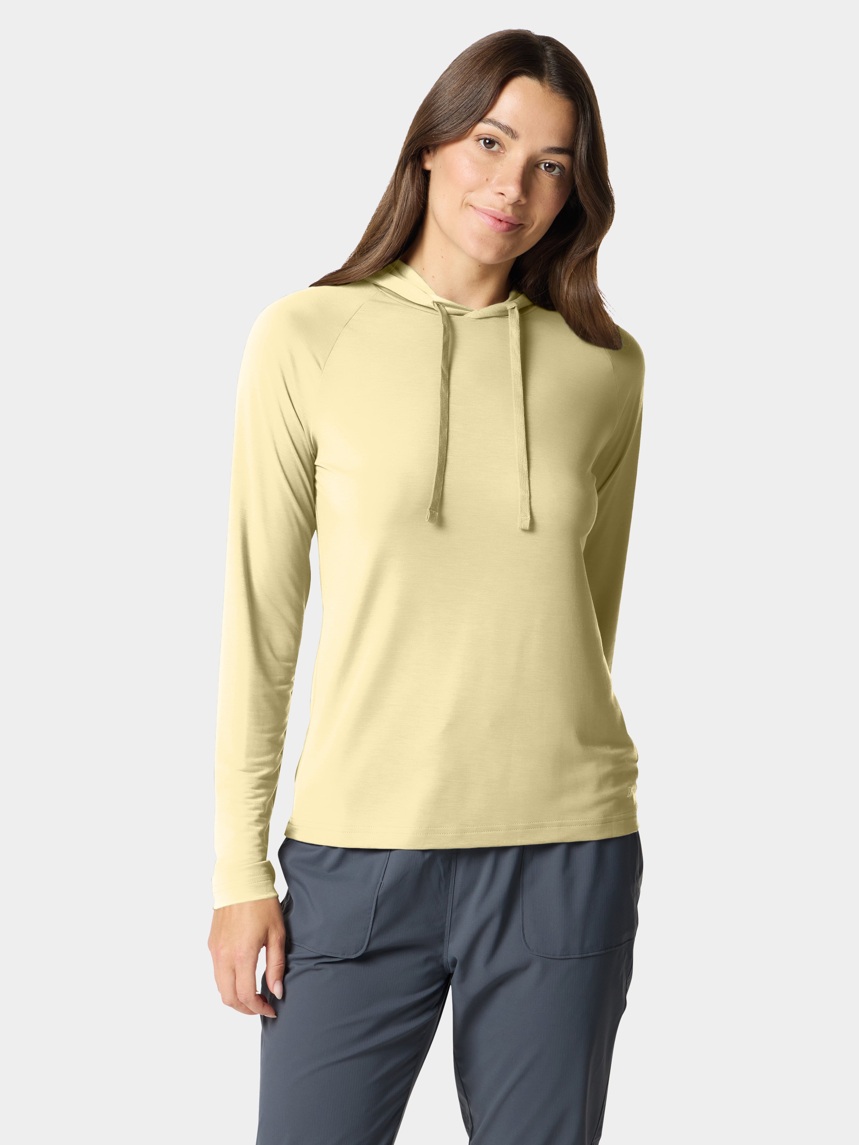 W's Lightweight Performance drirelease® Hoodie - Summerland Yellow