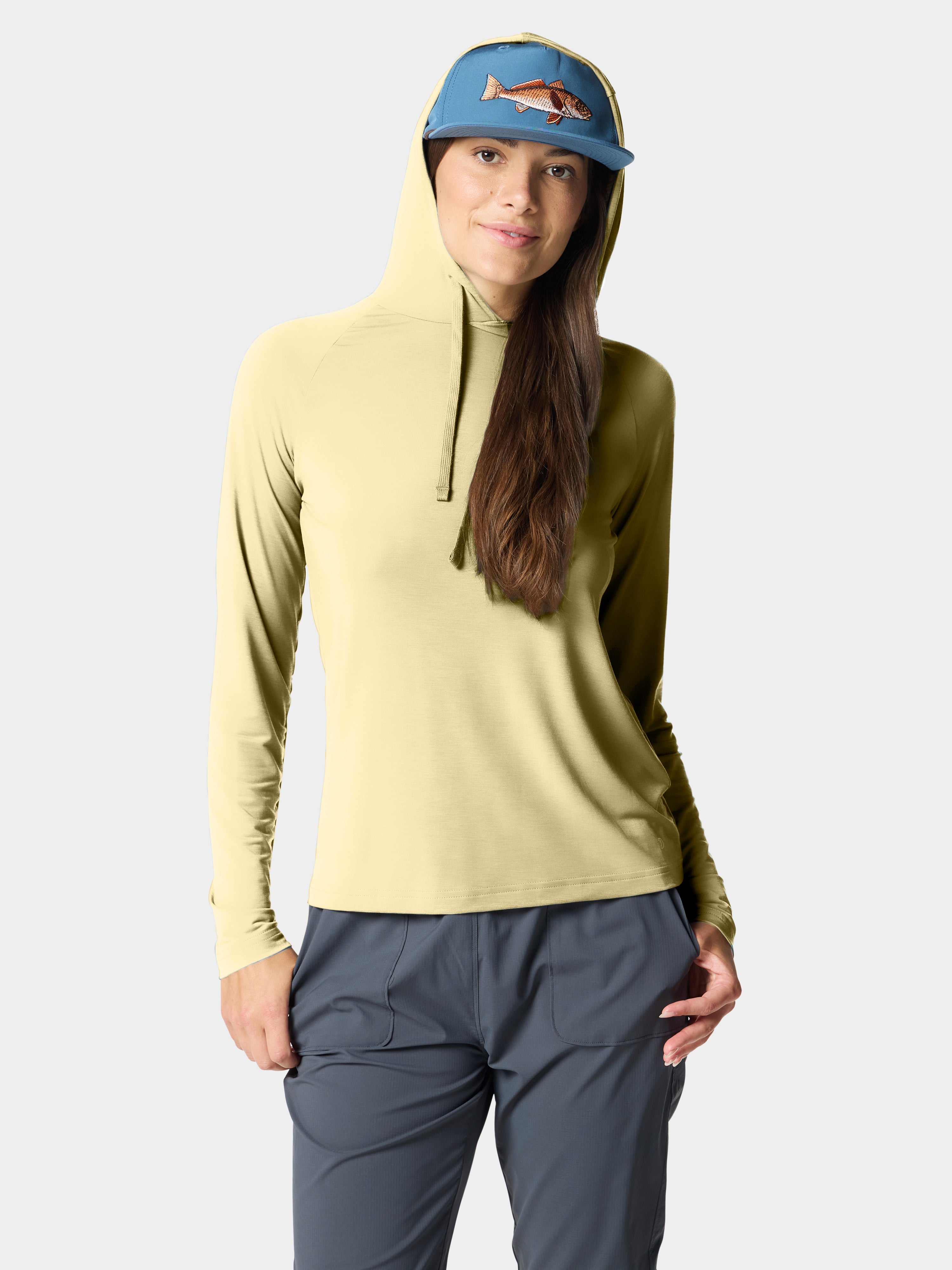 W's Lightweight Performance drirelease® Hoodie - Summerland Yellow