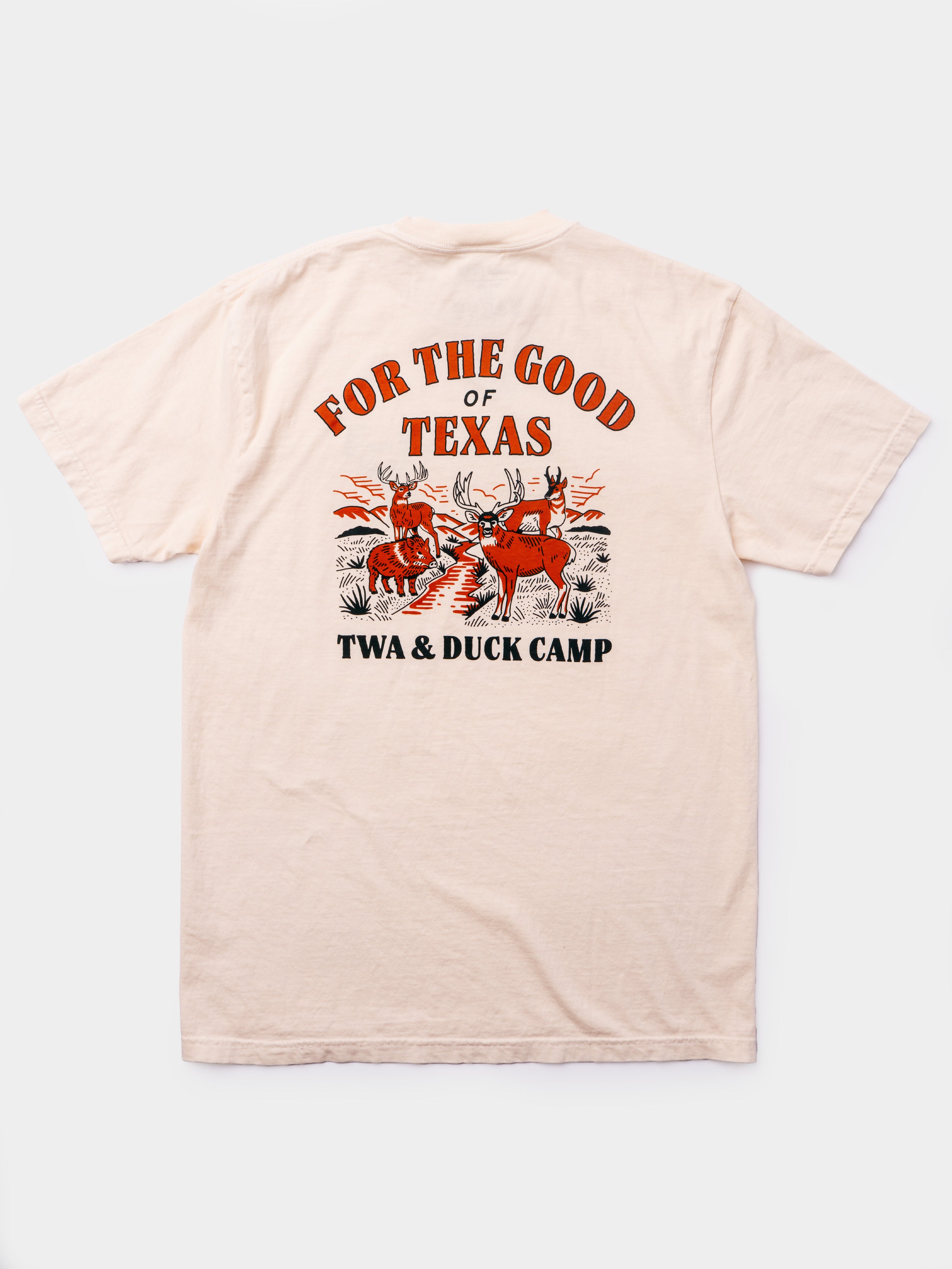 TWA x DC Mule Deer Tee - Ivory