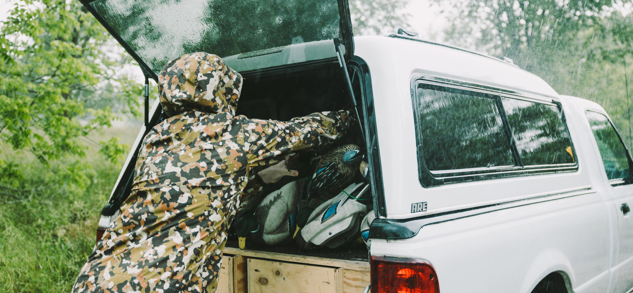 Camo Rain Jacket