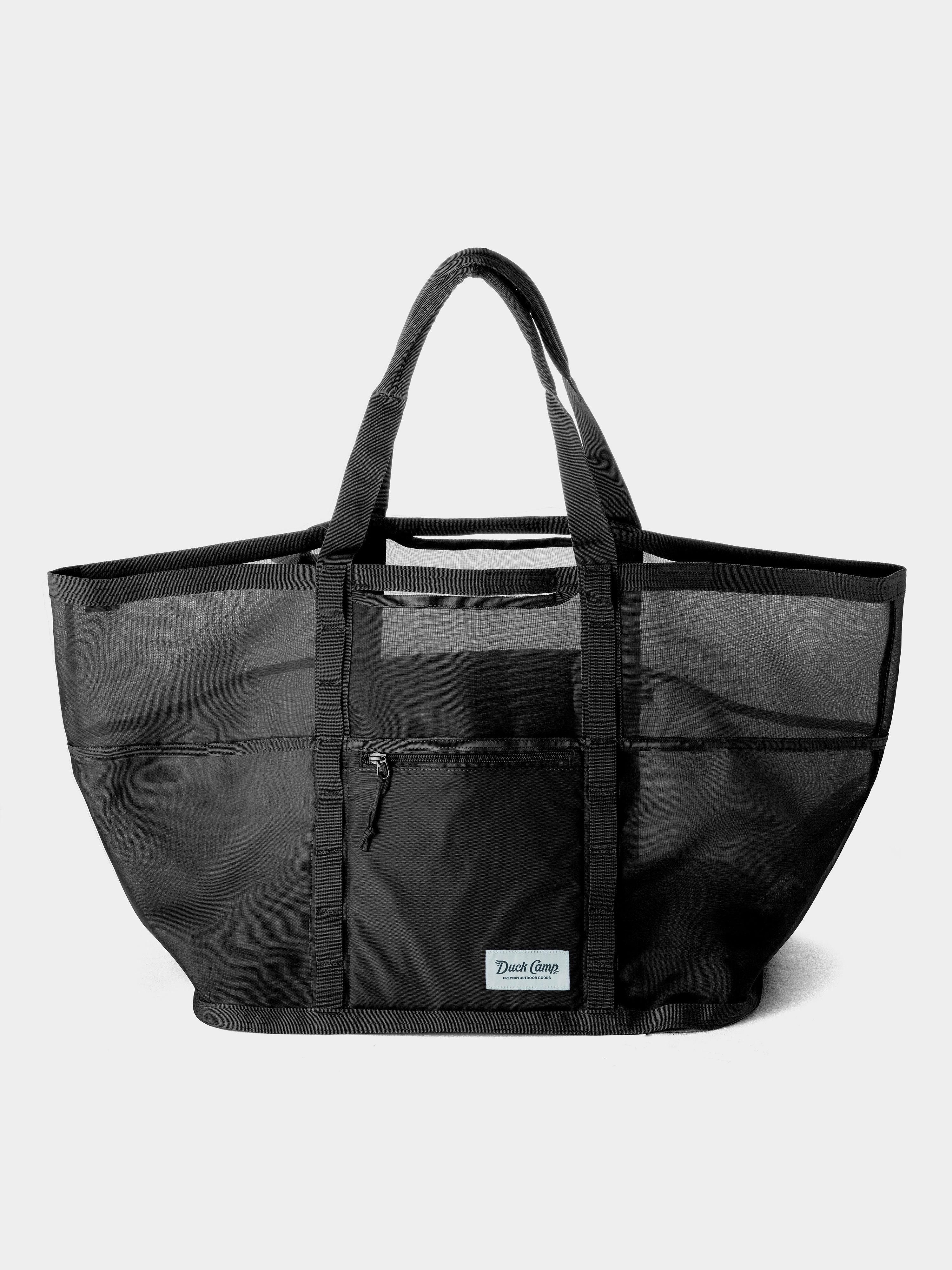 Mesh Gear Tote - Large - Black