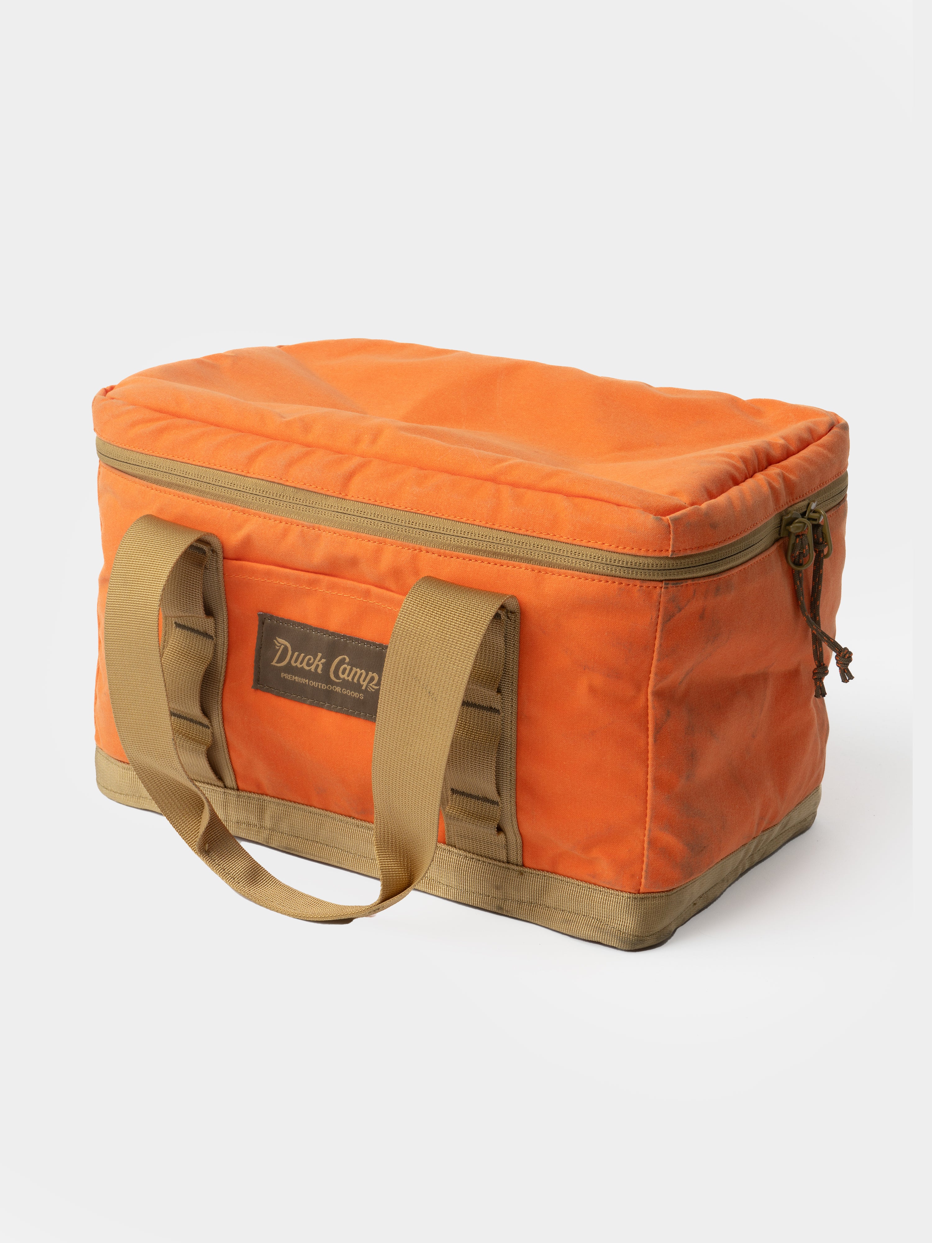 Canvas Ammo Tote Large - Blaze/Wheat