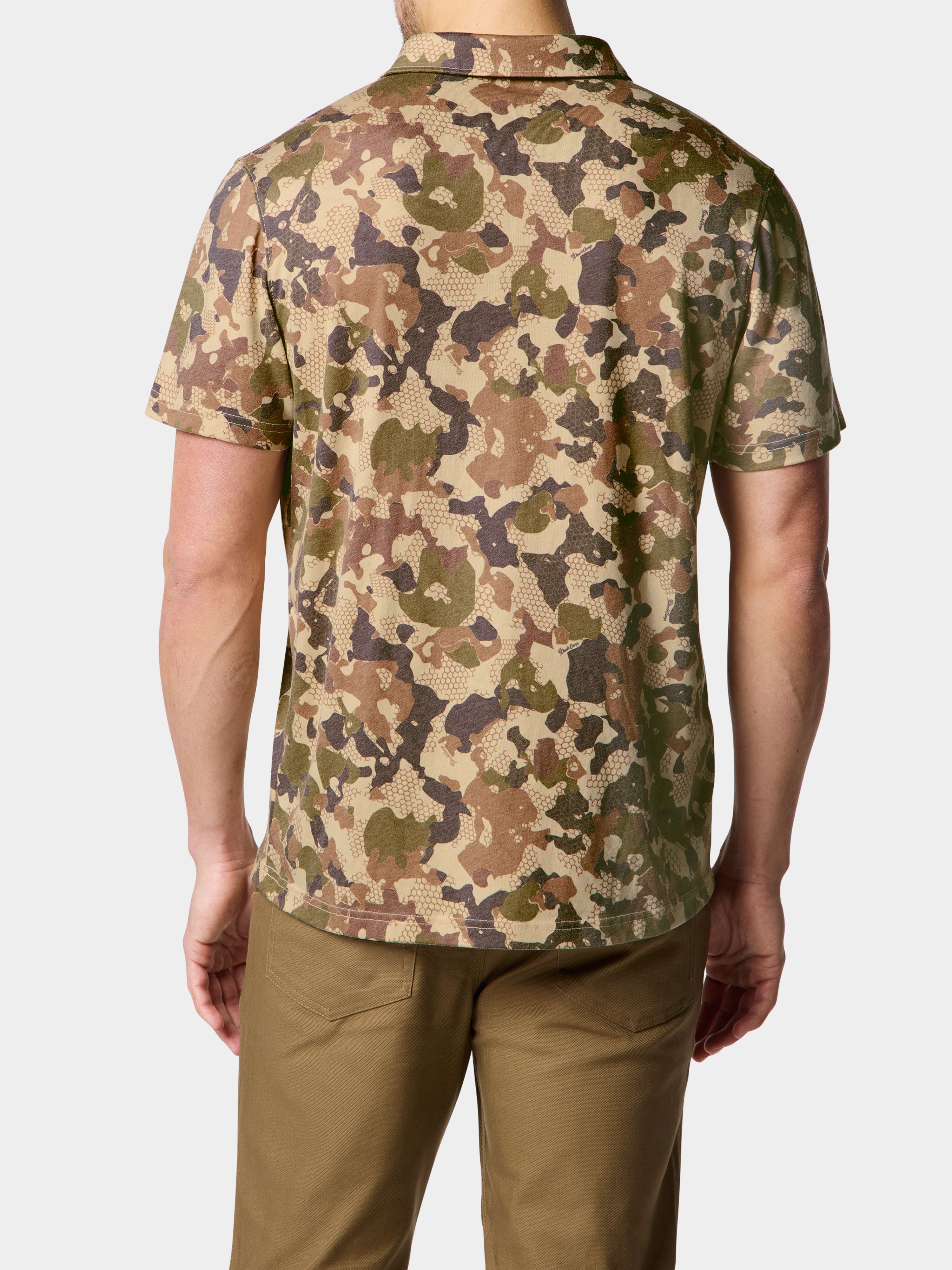 M's Essential drireleaseÂ® Polo - Wetland