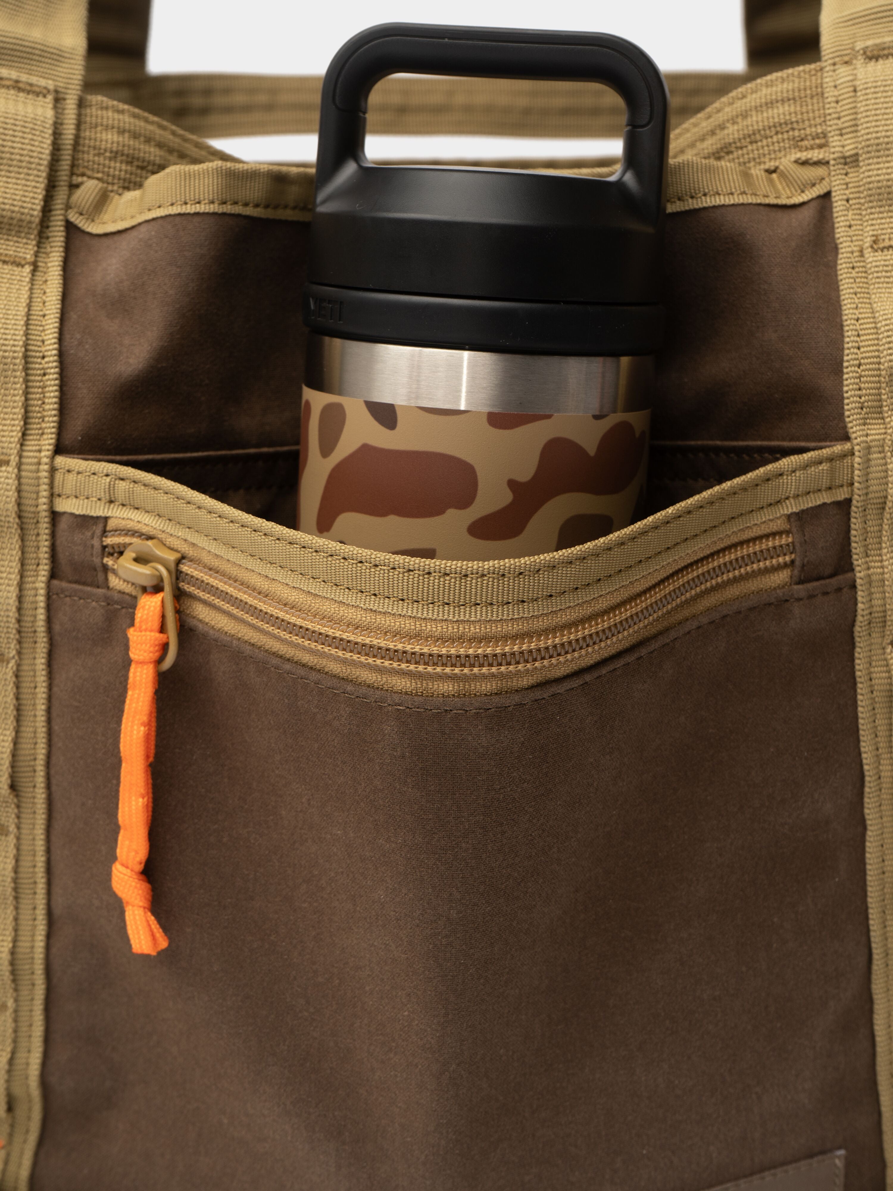 Canvas Gear Tote - Medium - Pin Oak / Wheat