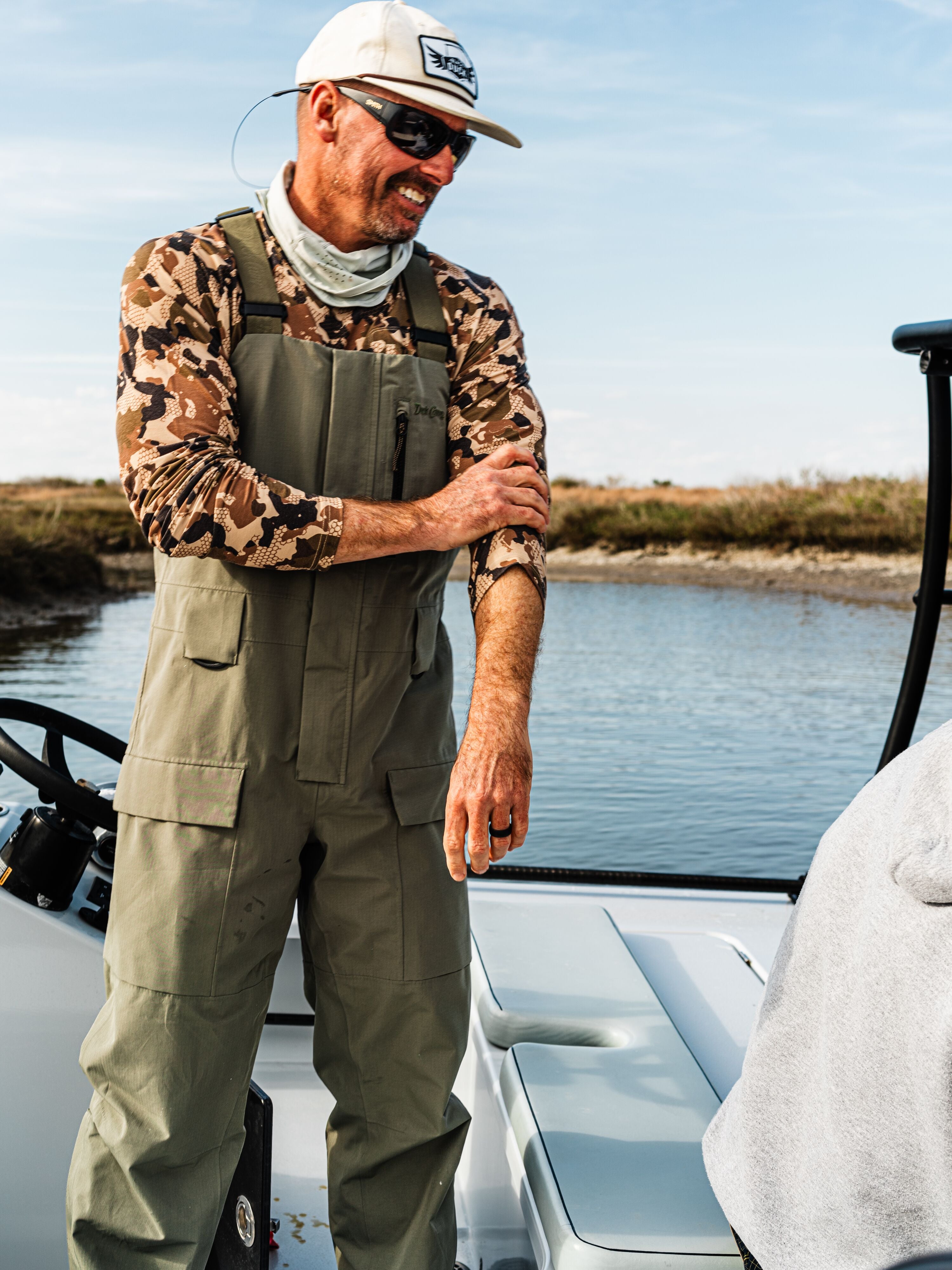 Men's Deck Bib - Moss