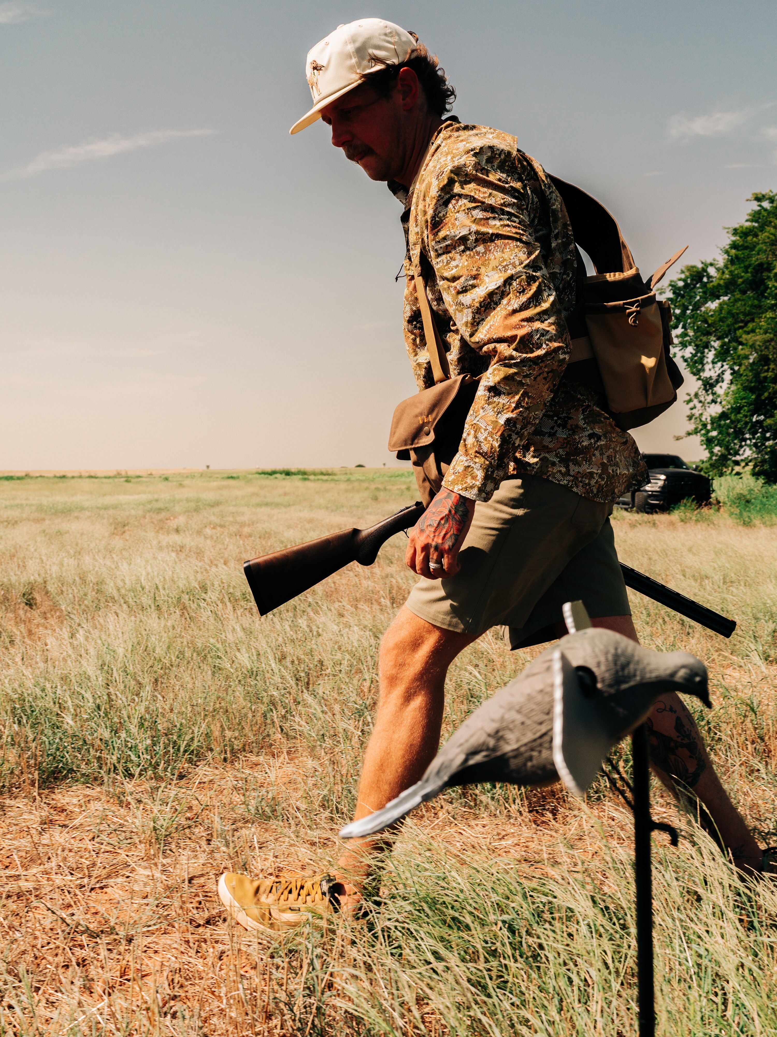 Canvas Upland Strap Vest - Pin Oak/Wheat