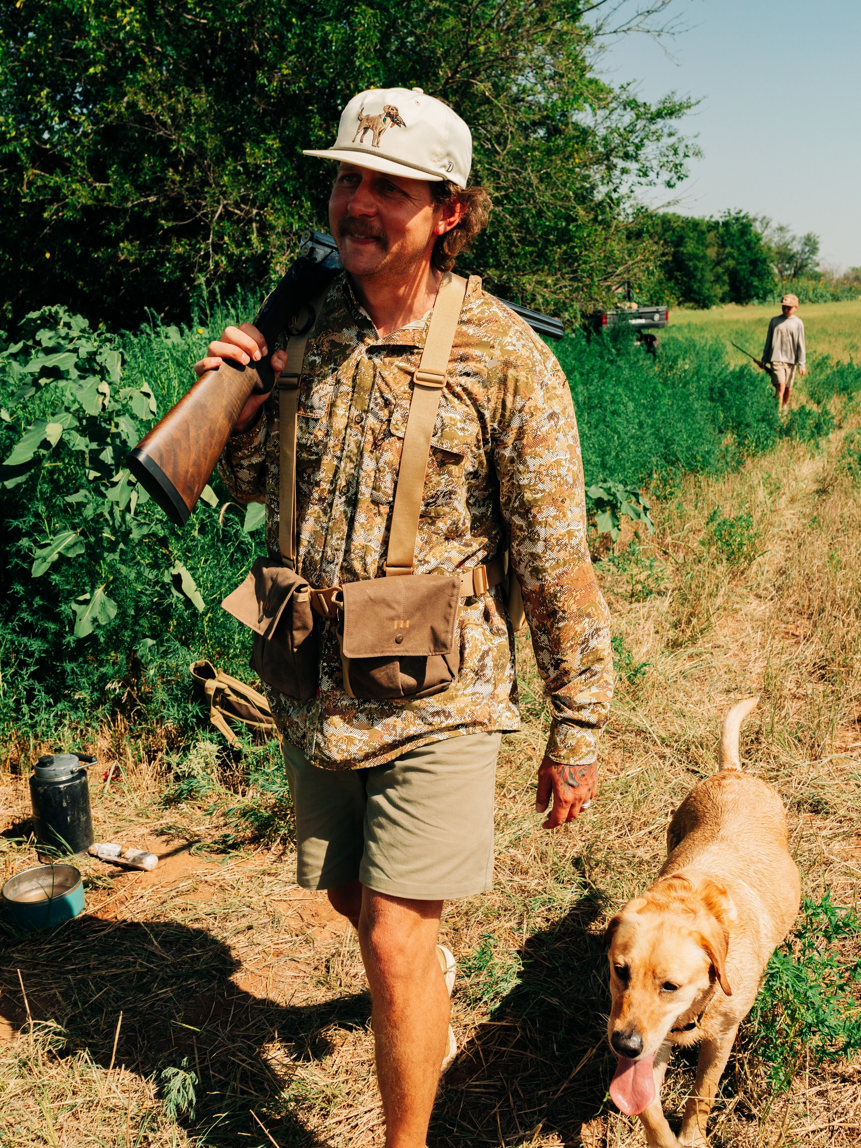 Canvas Upland Strap Vest - Pin Oak/Wheat