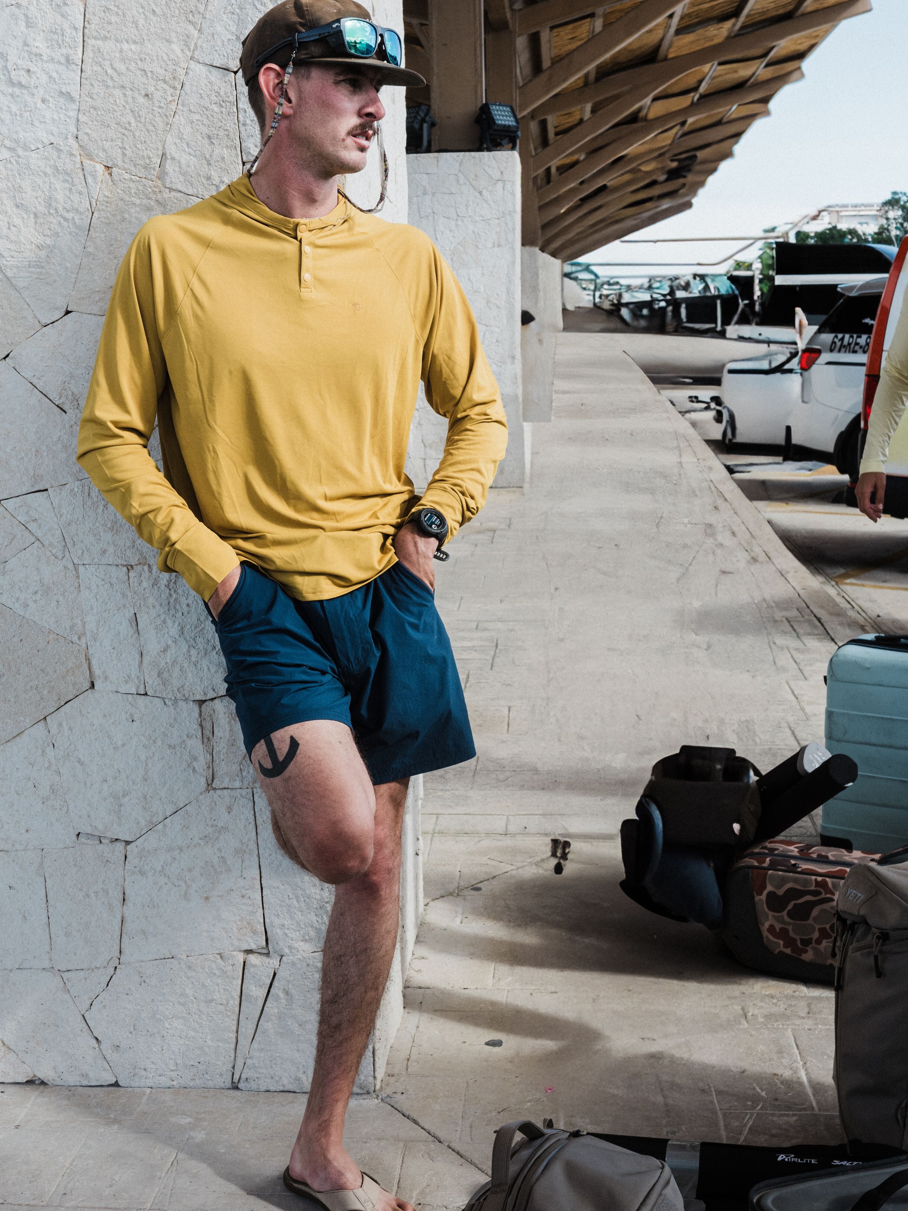 Men's Drifter Shorts 7" - Navy Blue