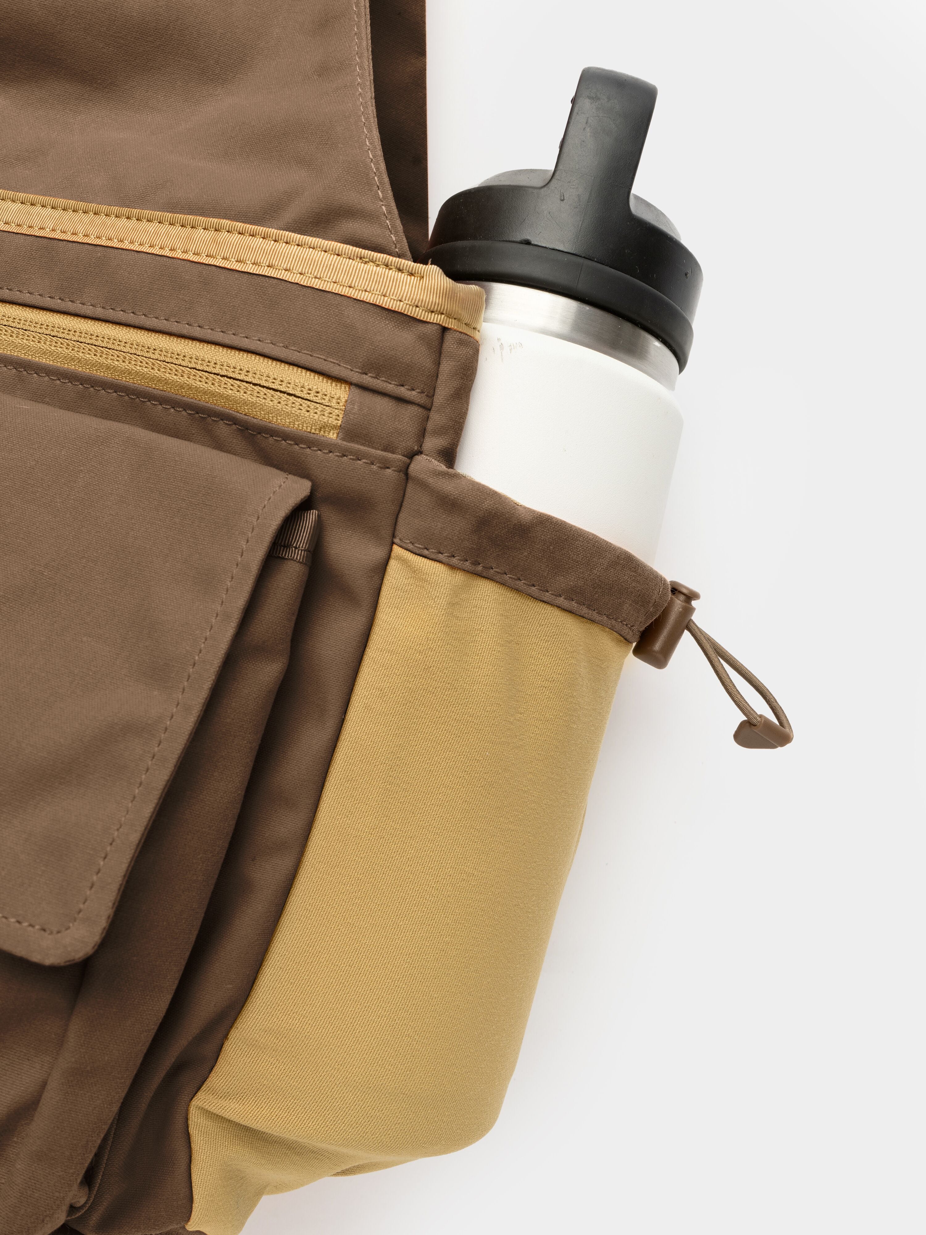 Canvas Upland Strap Vest - Pin Oak/Wheat