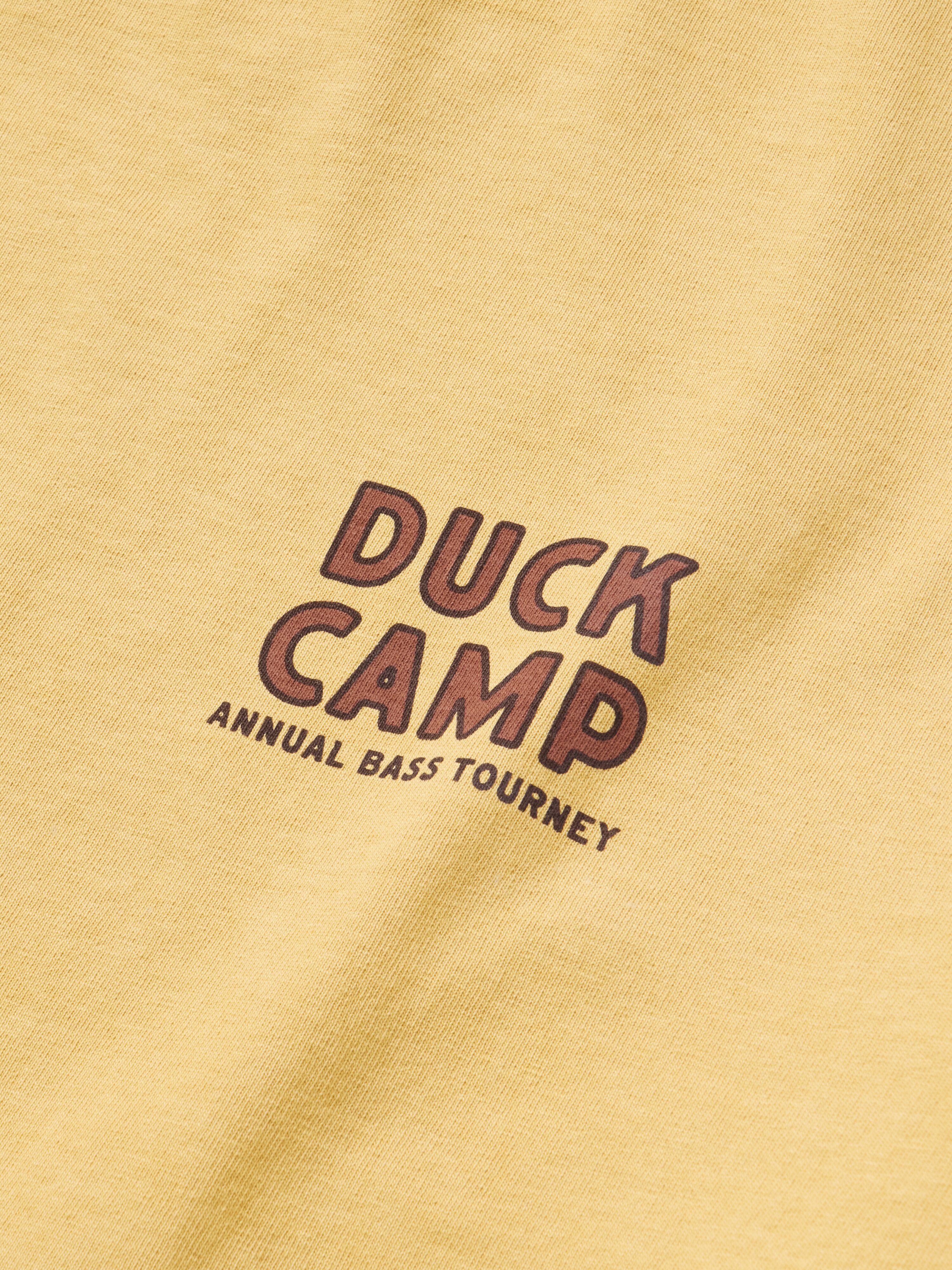 Bass Tourney Tee - Mustard