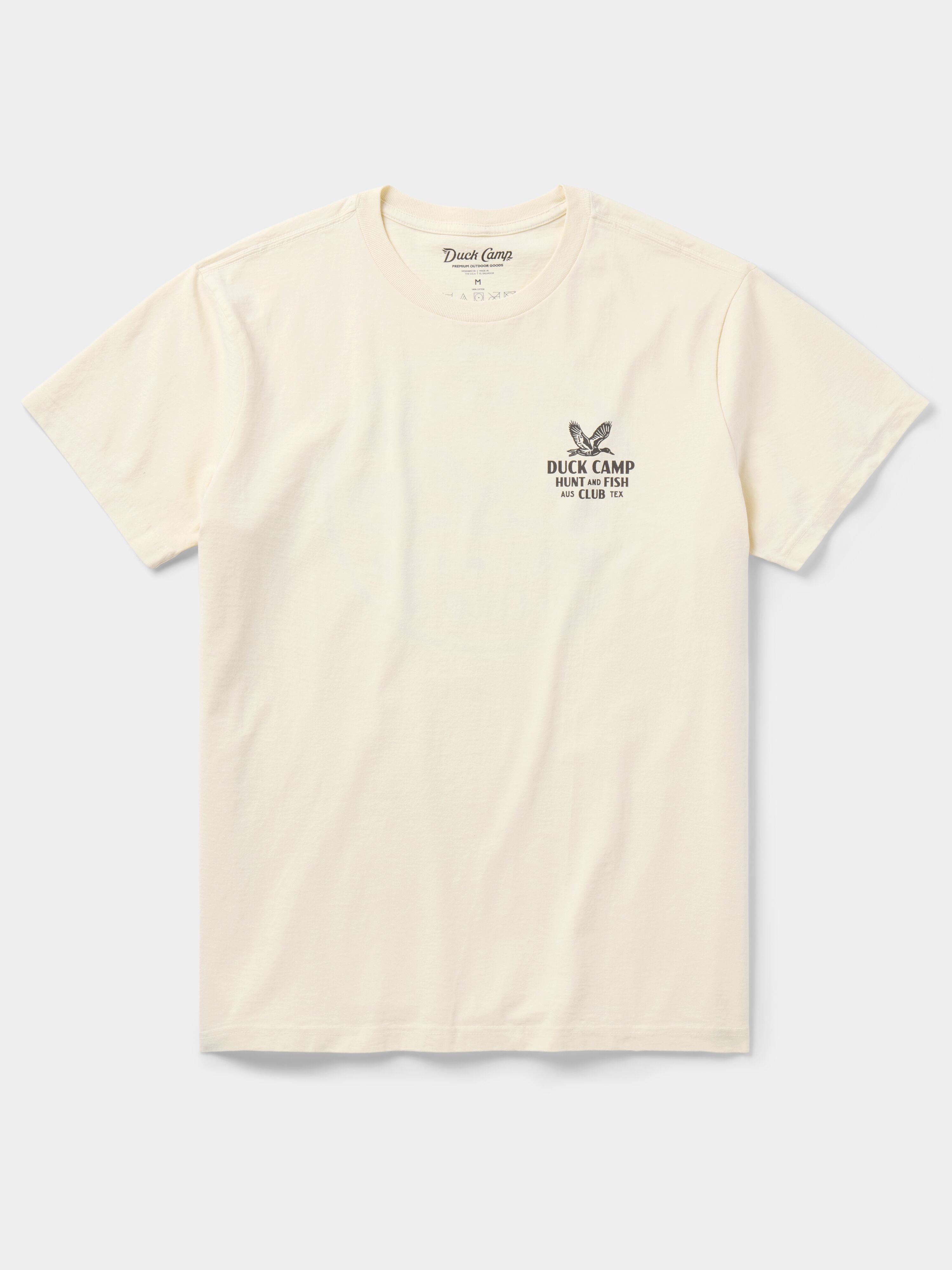 Hunt and Fish Club Tee - Ivory
