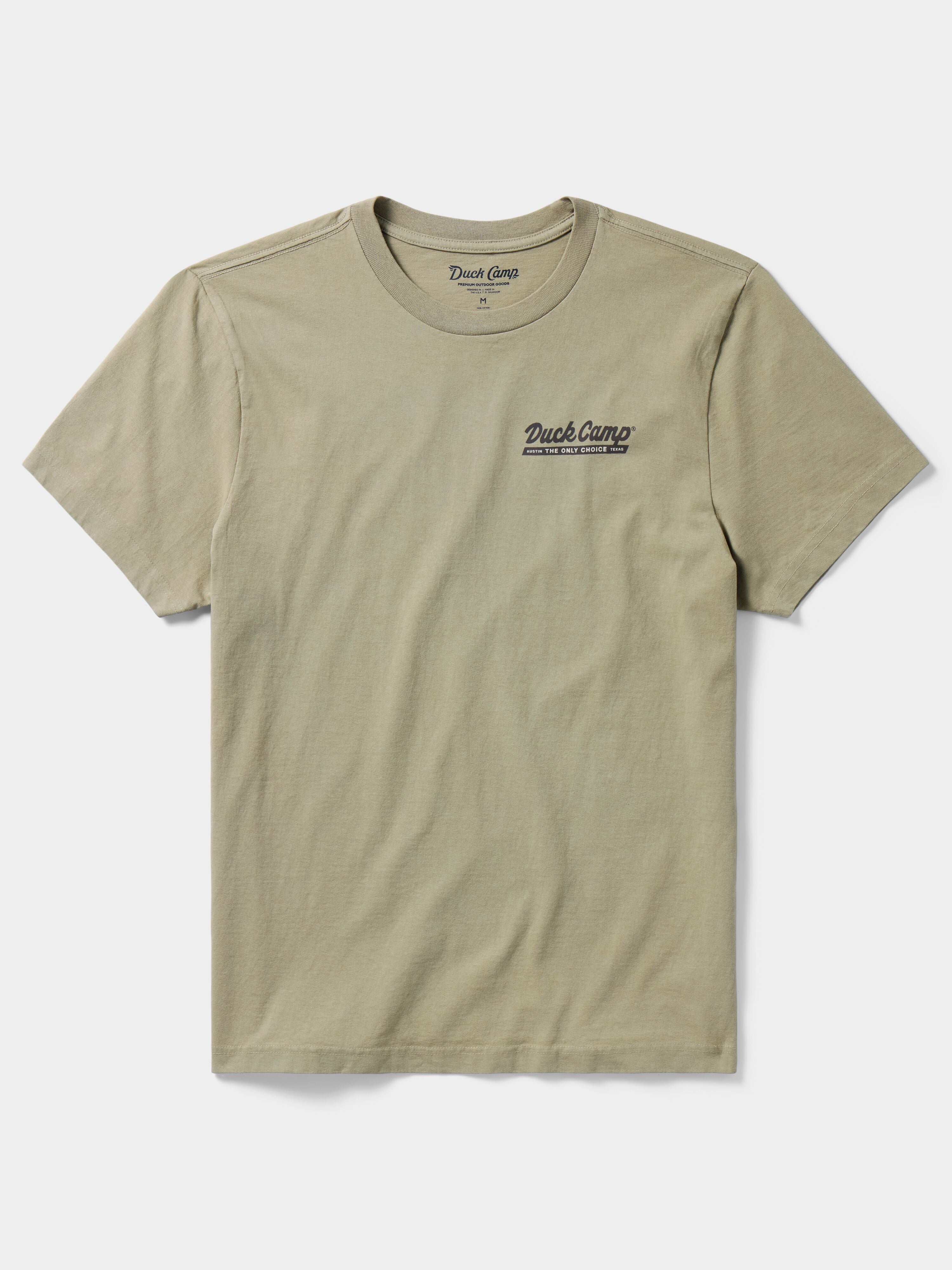 Lone Star Duck T-Shirt - Vintage Khaki