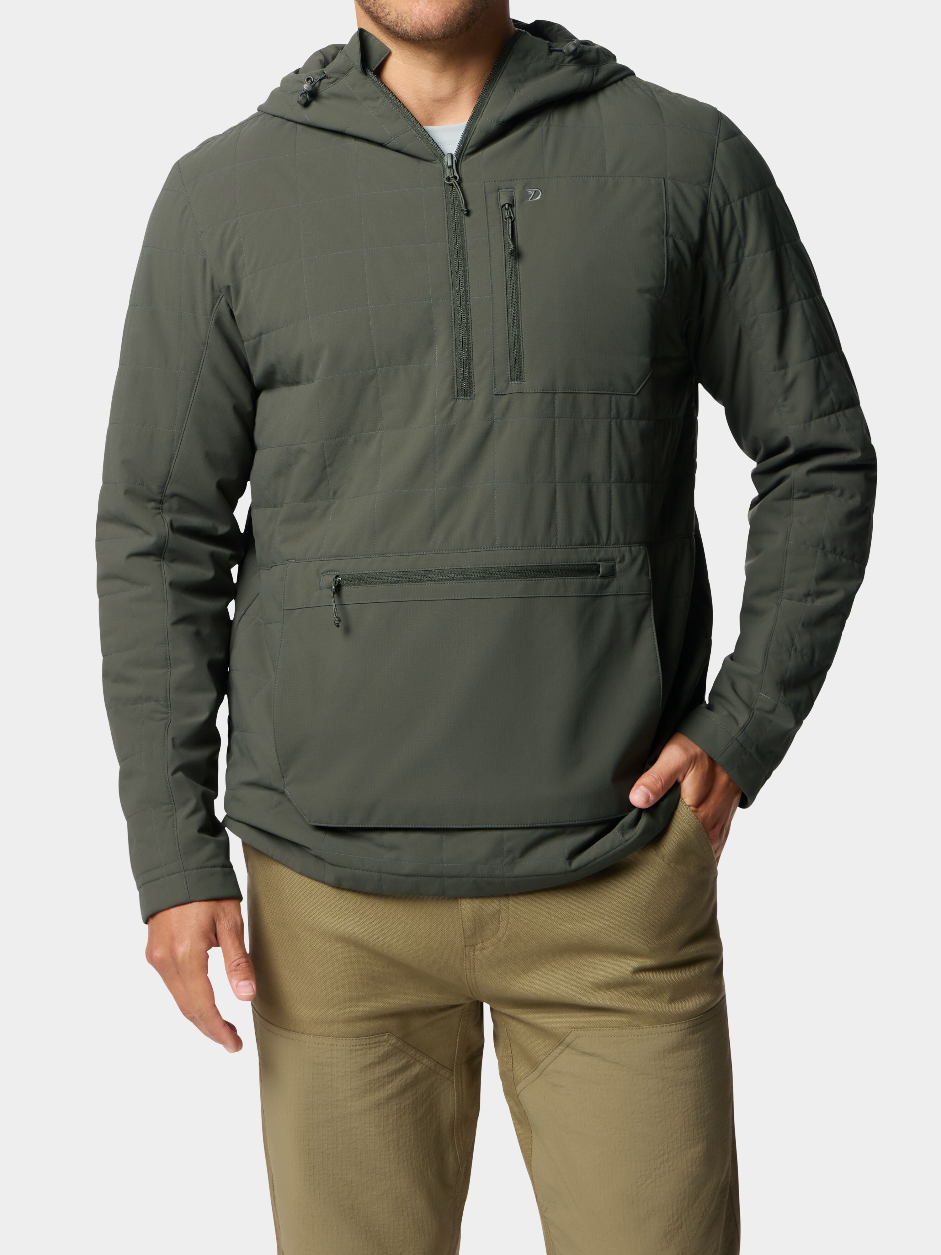 M's Airflow Insulated LT Pullover - Raven