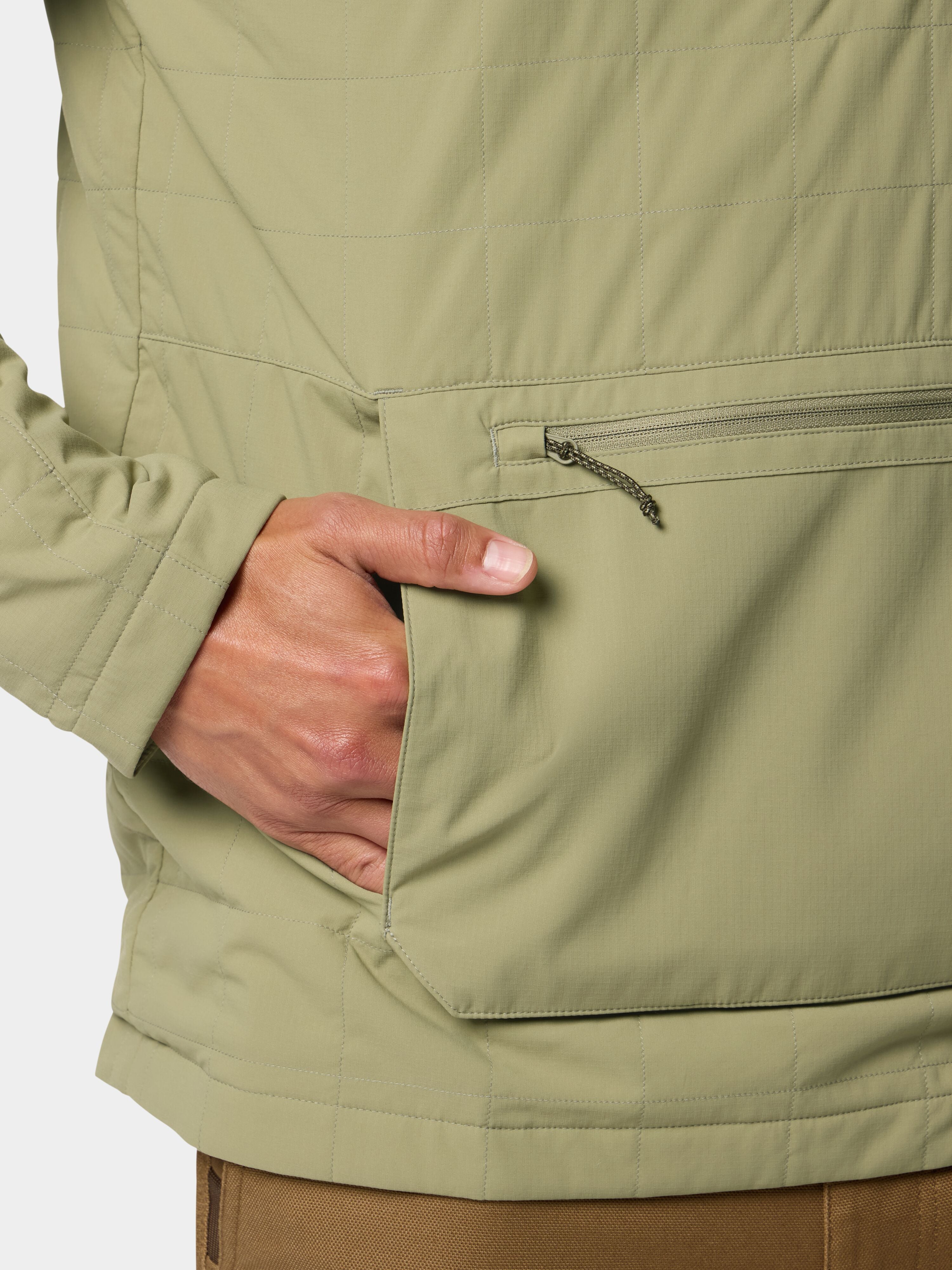 M's Airflow Insulated LT Pullover - Sagebrush