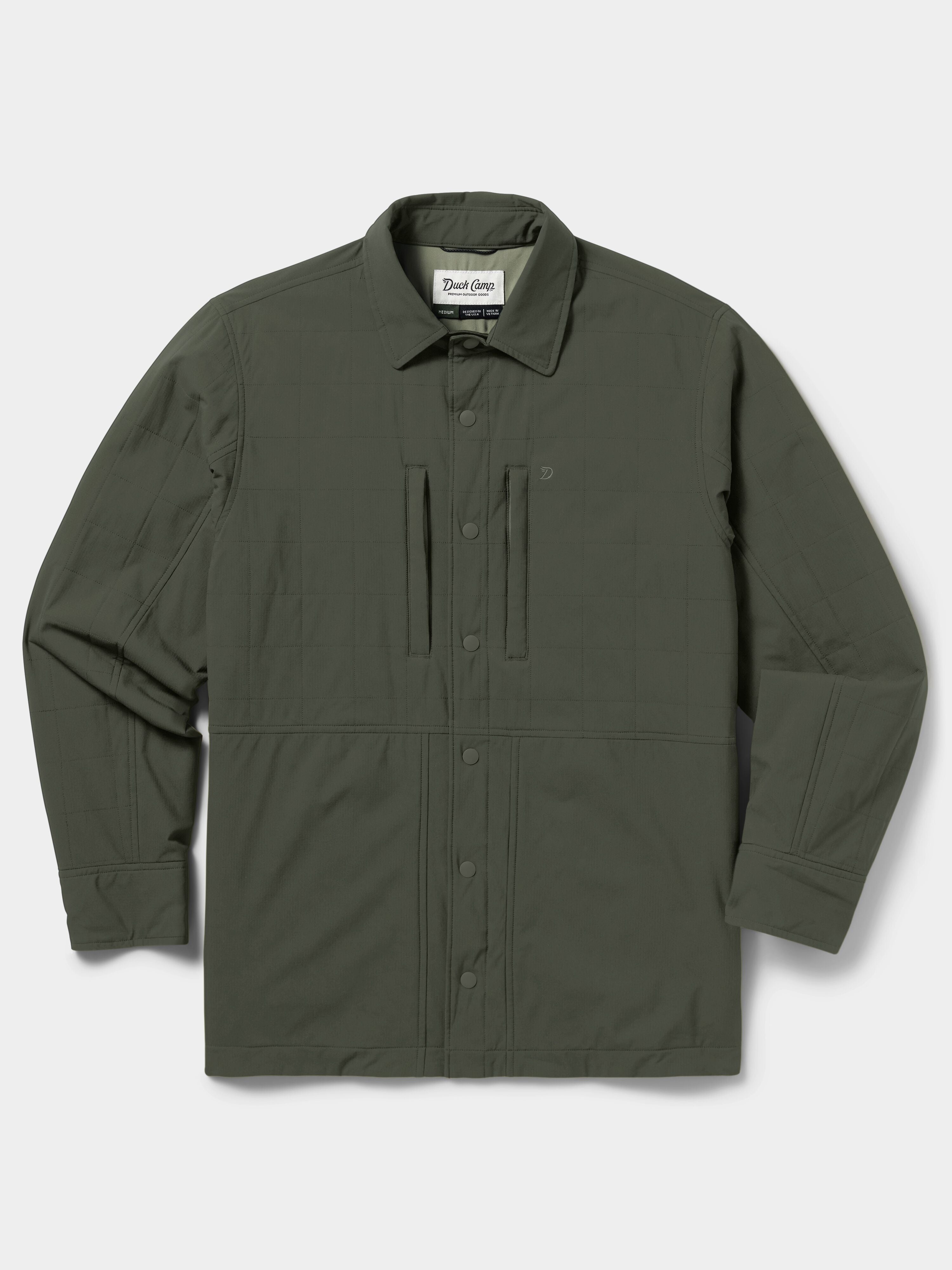 M's Airflow Insulated LT Shacket - Raven