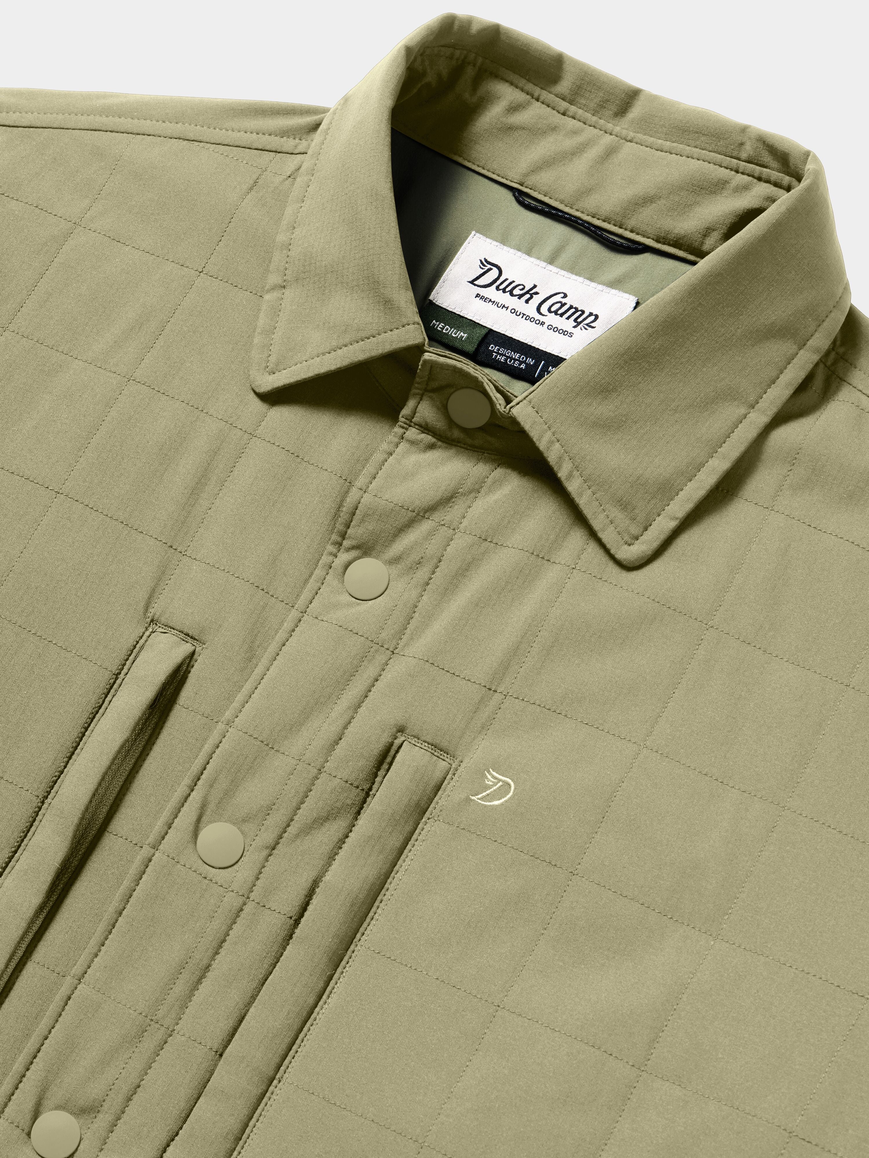 M's Airflow Insulated LT Shacket - Sagebrush