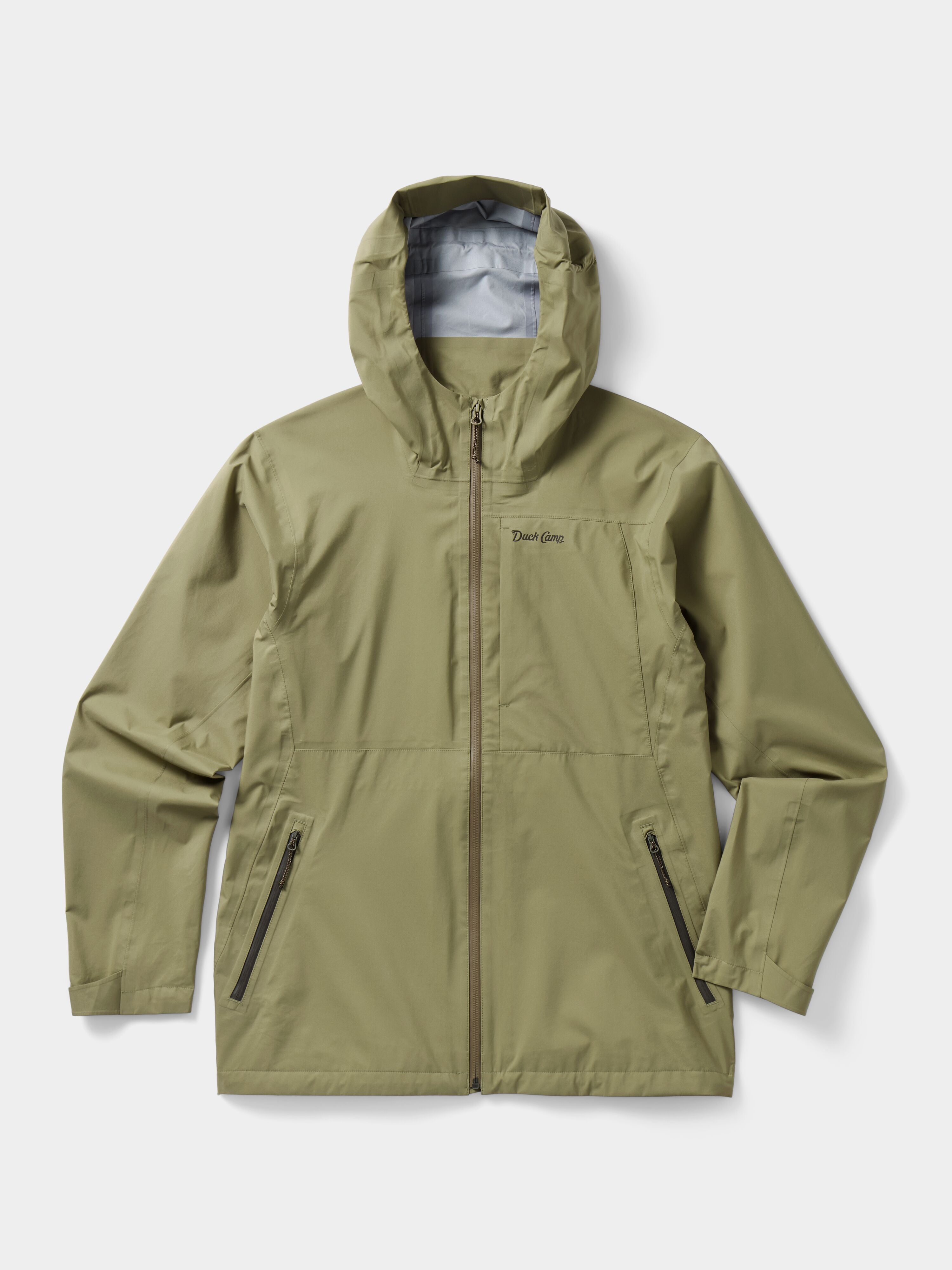 Men's 3L Packable Rain Shell - Sagebrush