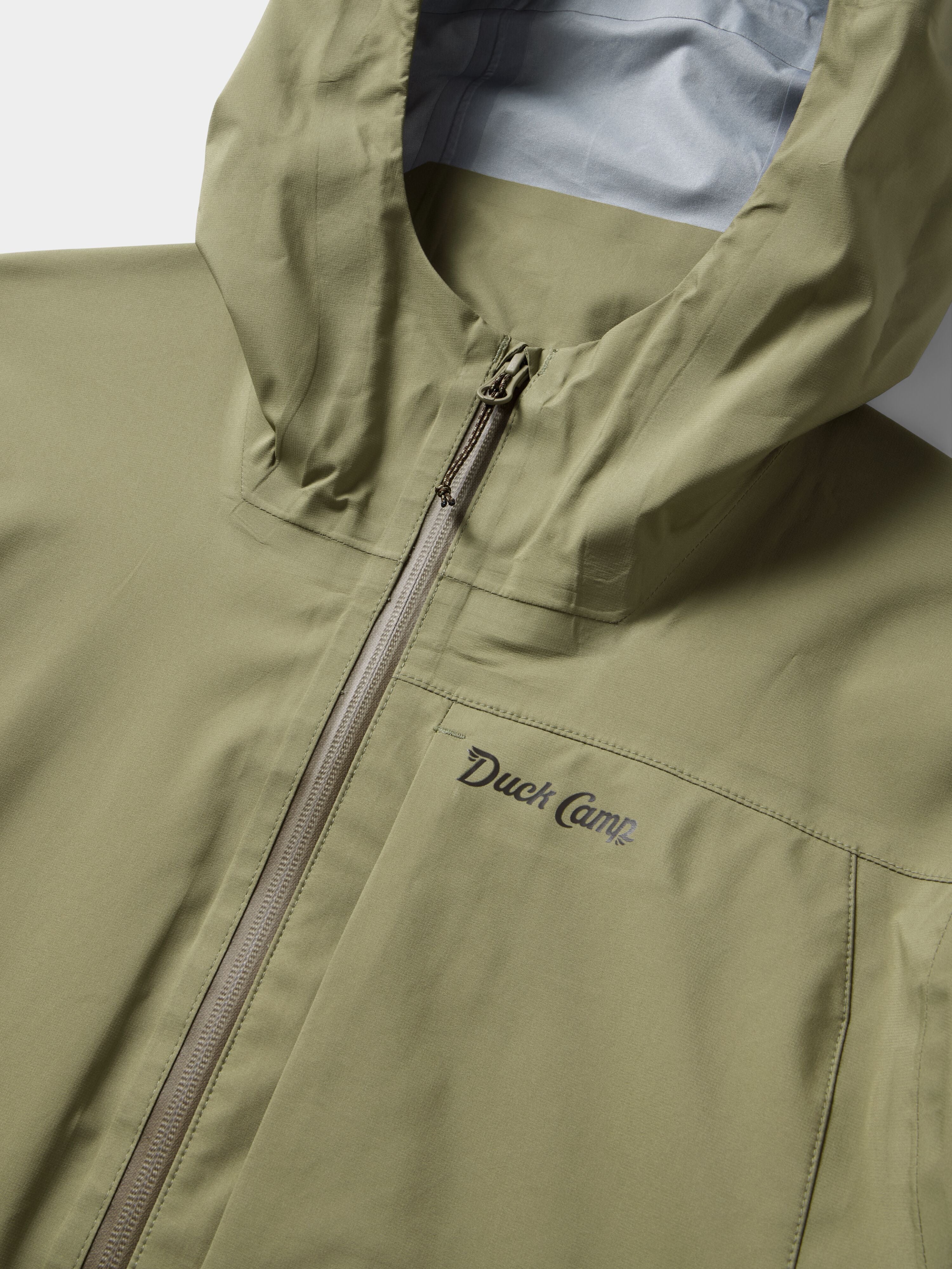 Men's 3L Packable Rain Shell - Sagebrush