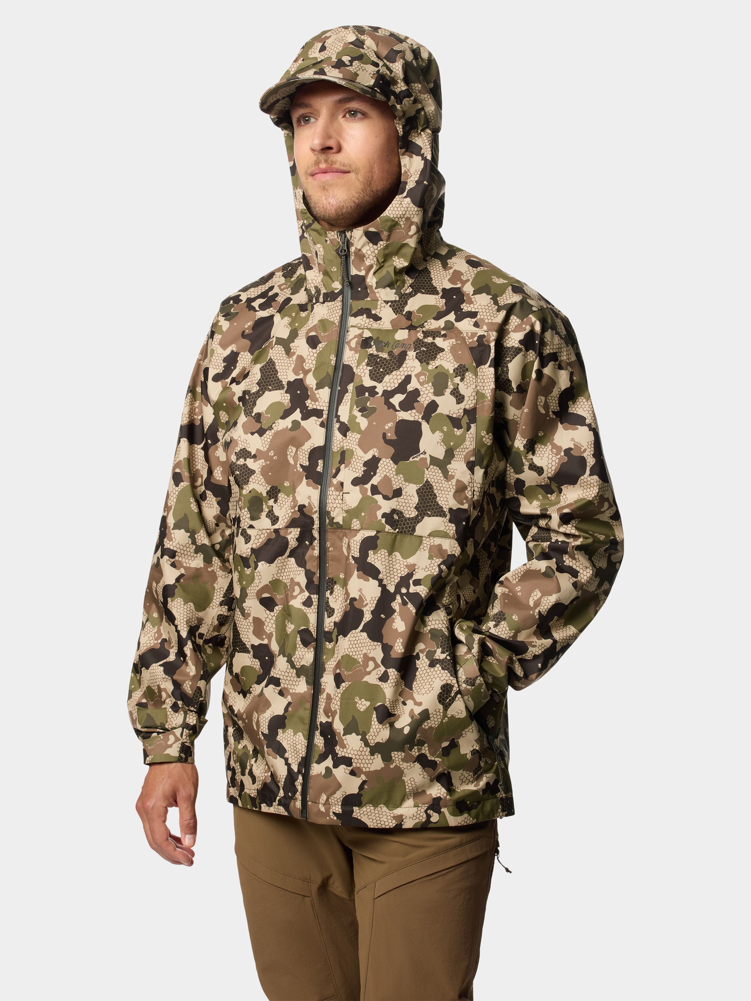 Men's 3L Packable Rain Shell - Wetland