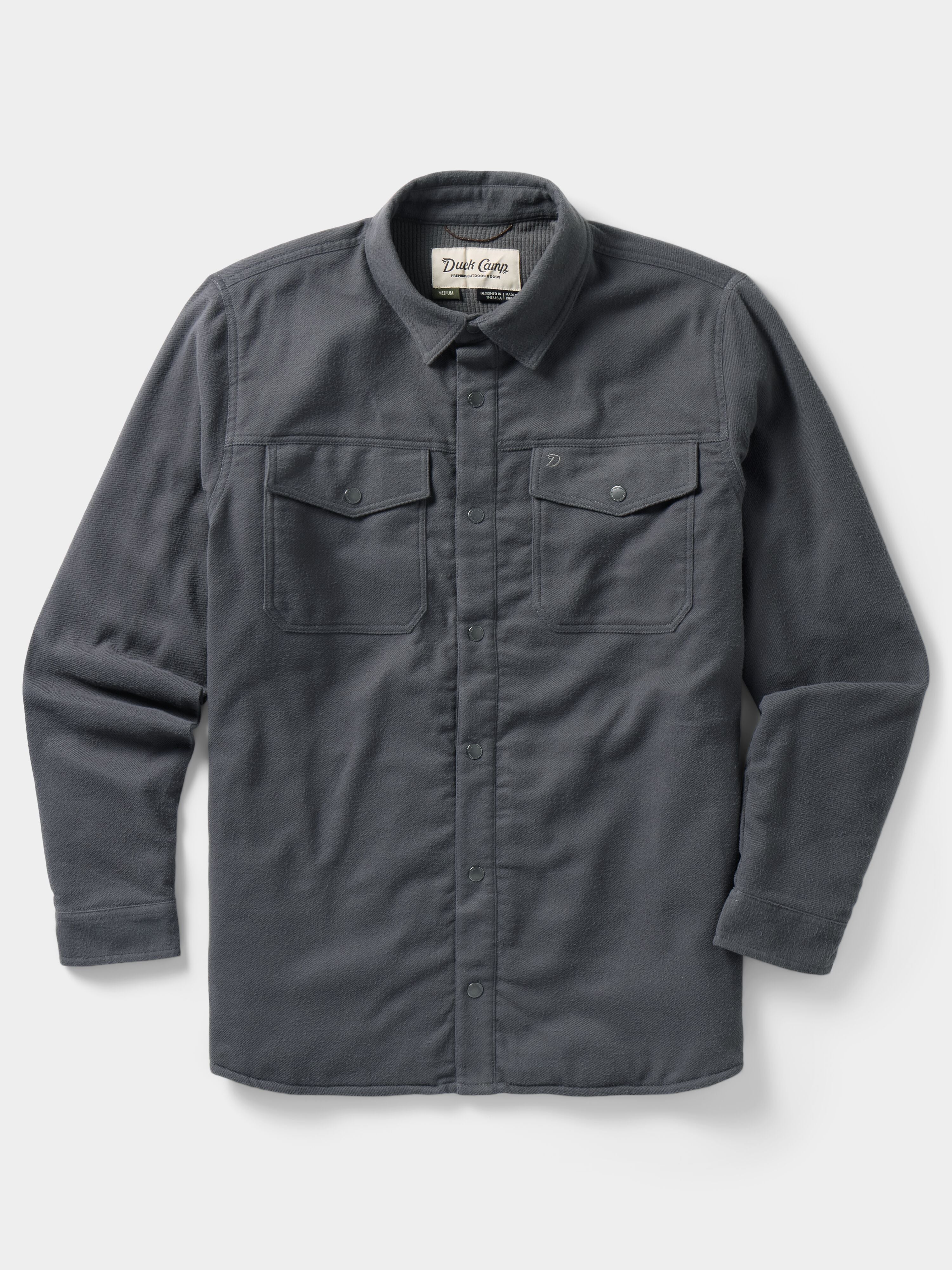 Men's Campfire Shacket - Charcoal