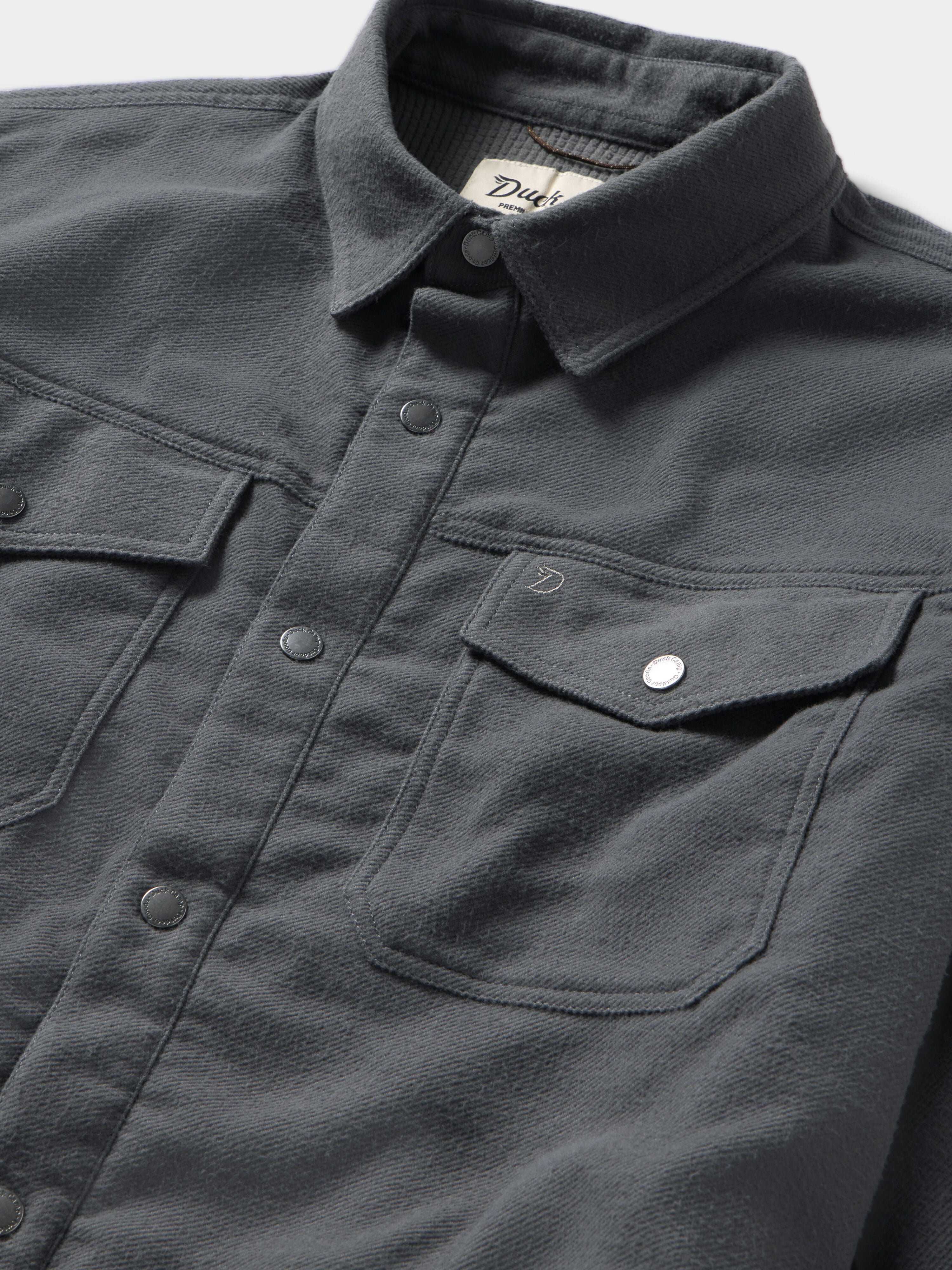 Men's Campfire Shacket - Charcoal