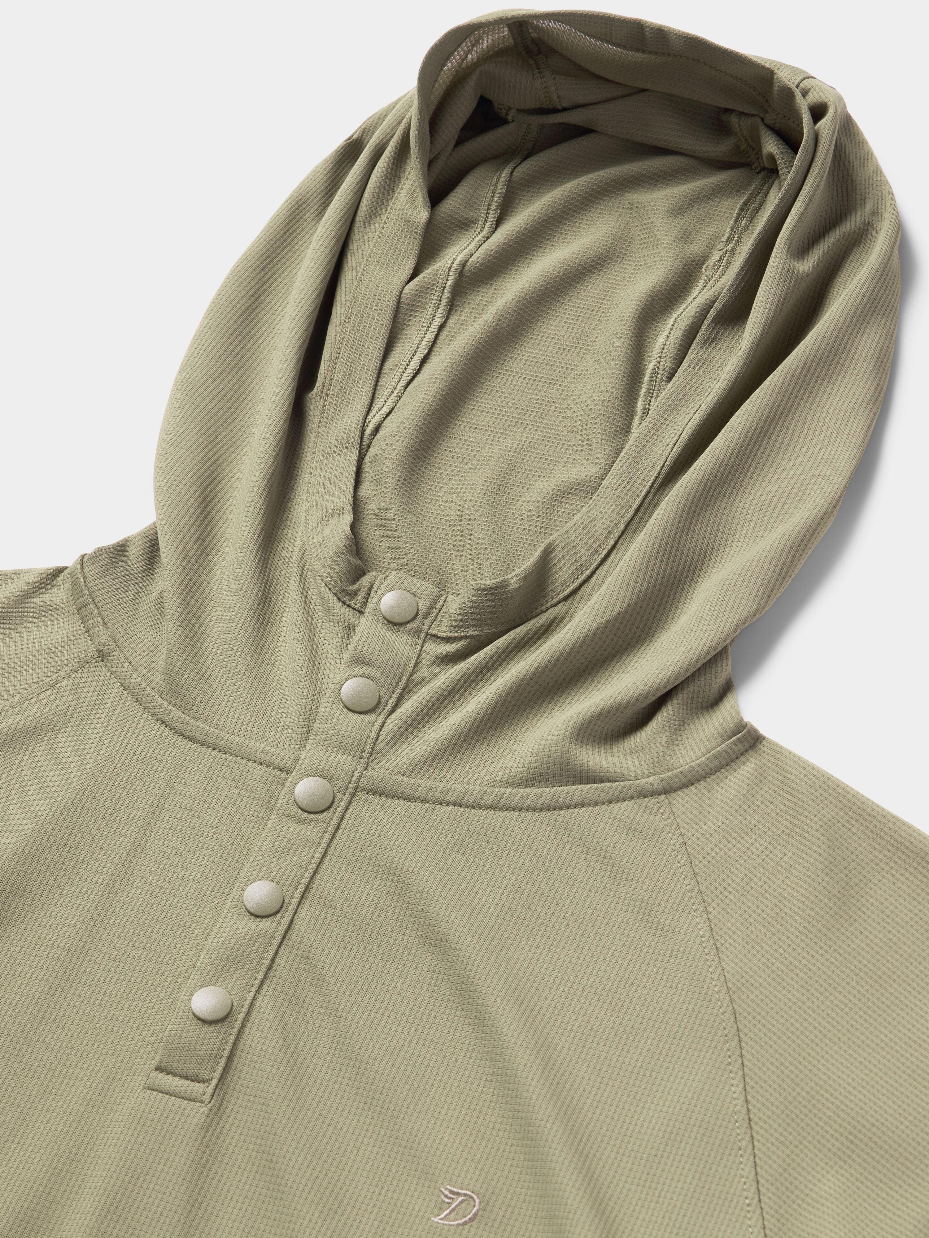 M's DC Bug Screen First Layer Hoodie - Sagebrush