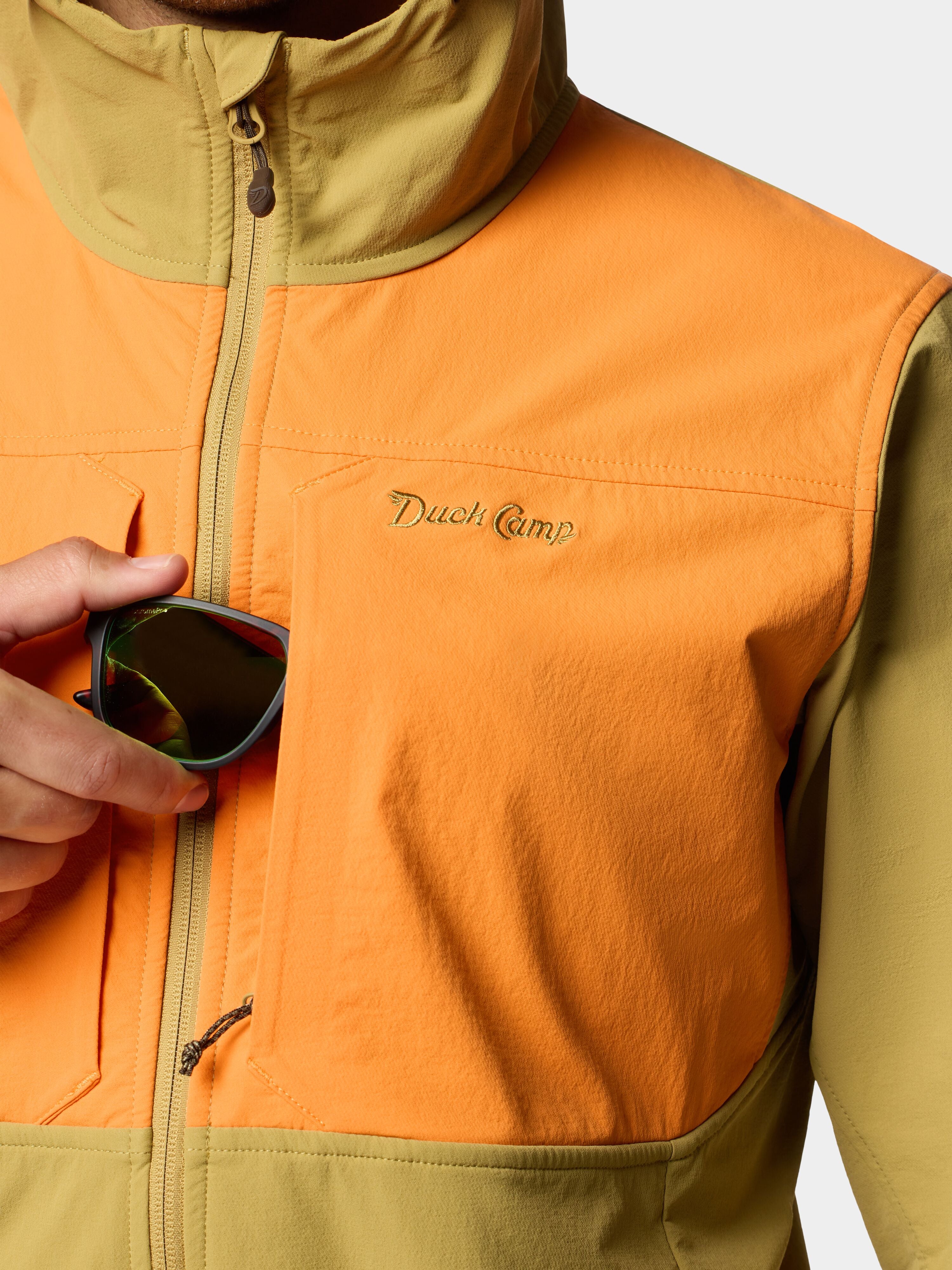 Men's Field Tech Hoodie - Wheat / Blaze