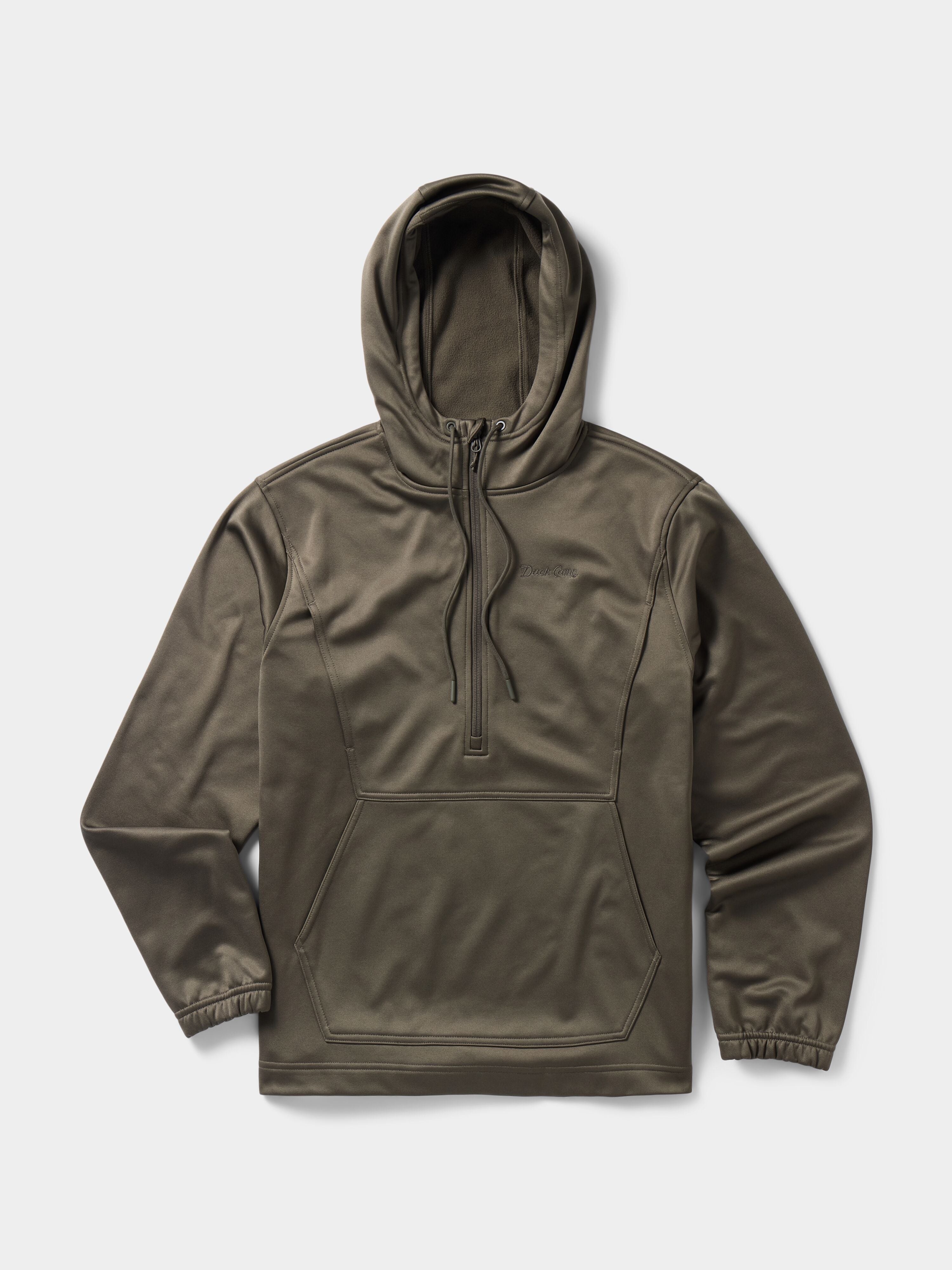 Men's Head Guide Half Zip Hoodie - Raven