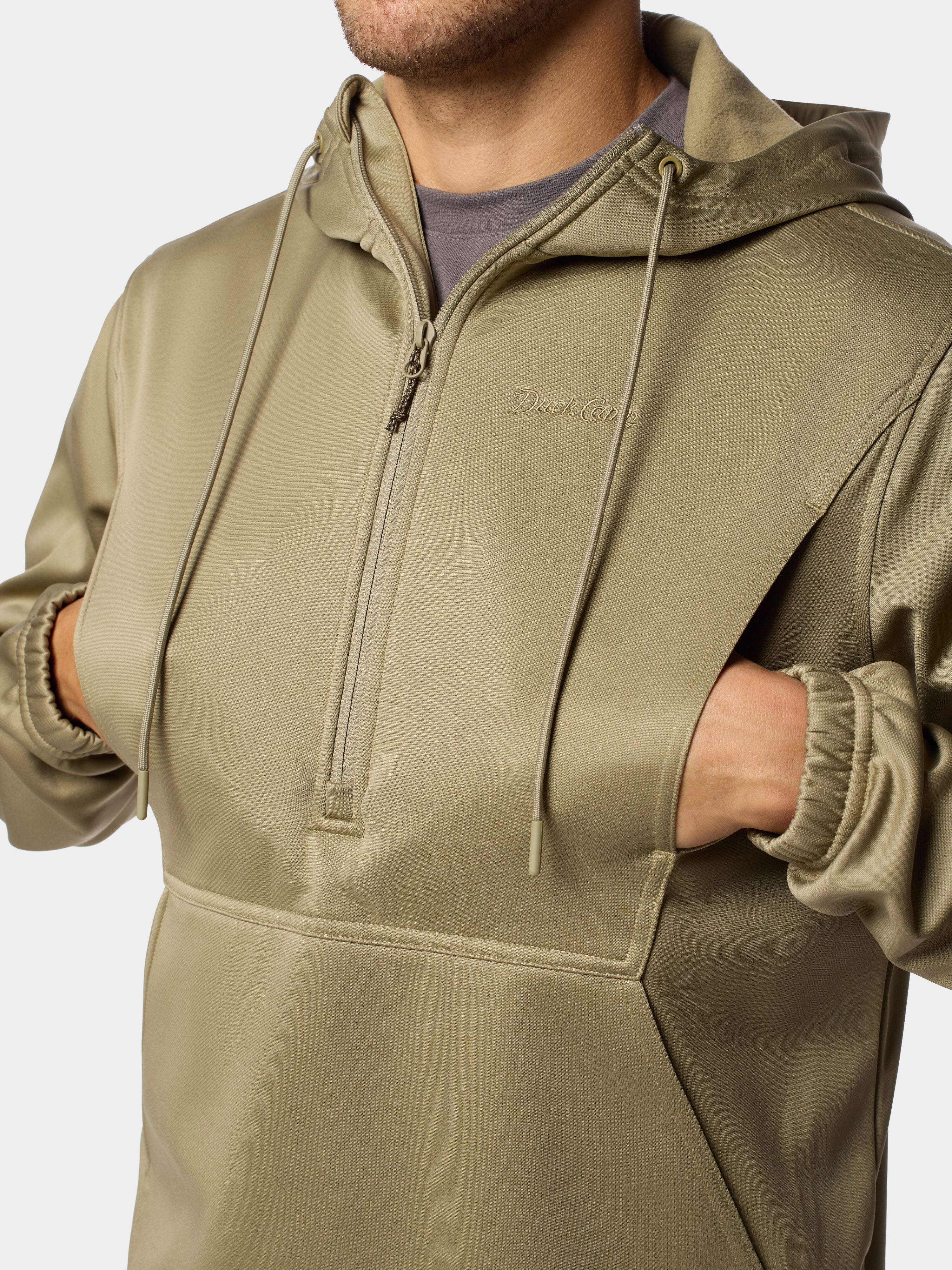 Men's Head Guide Half Zip Hoodie - Sagebrush